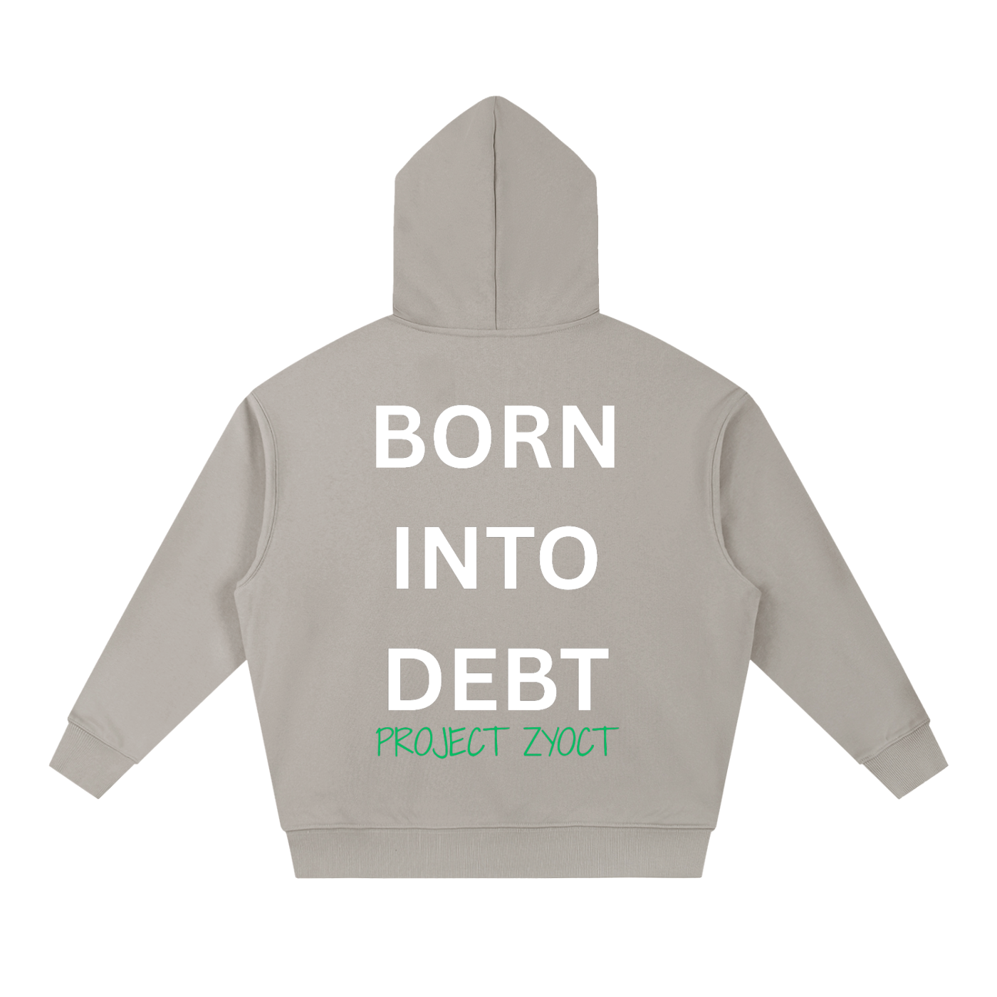 "Born Into Debt" Heavyweight Hoodie