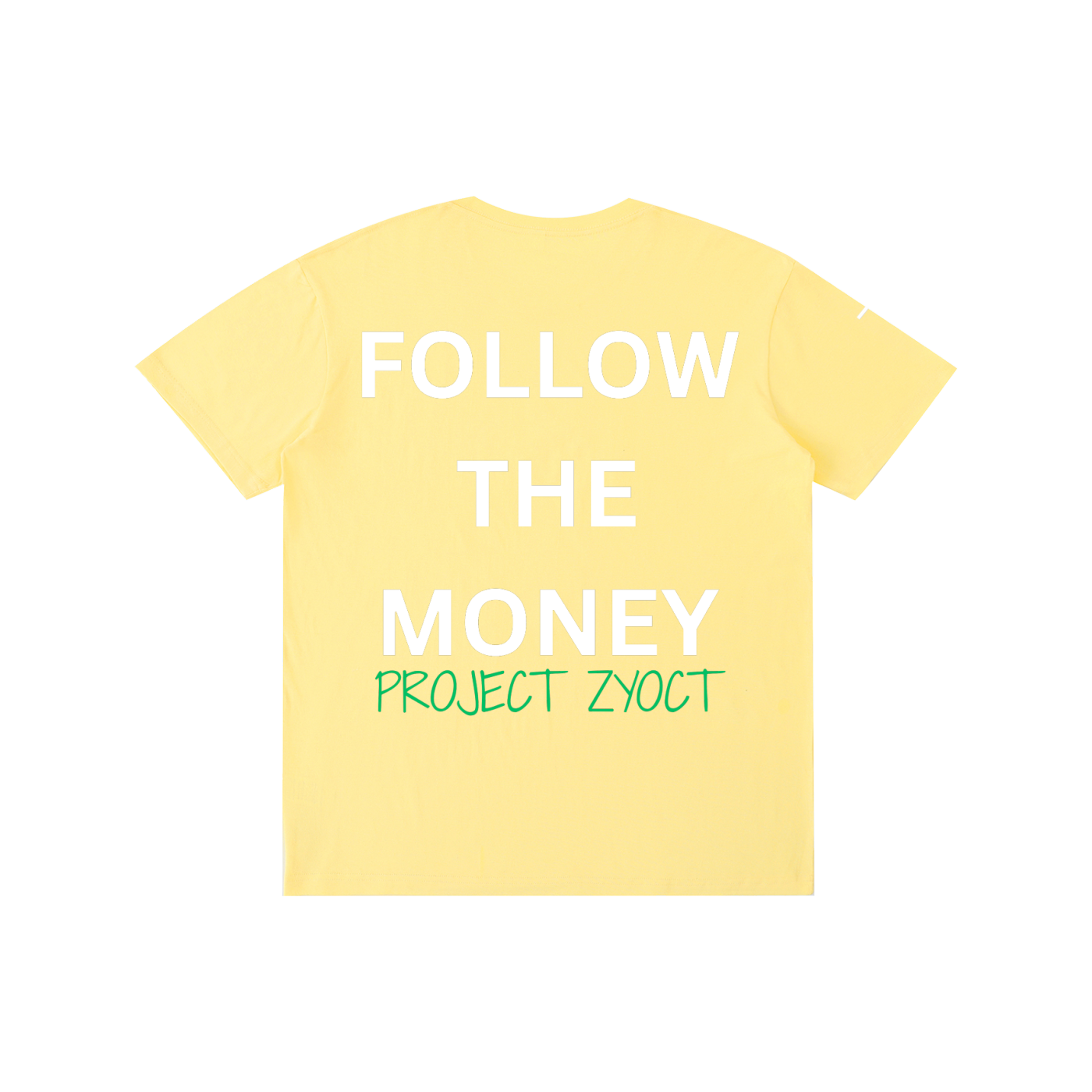 "Follow the Money" Cotton T-Shirt