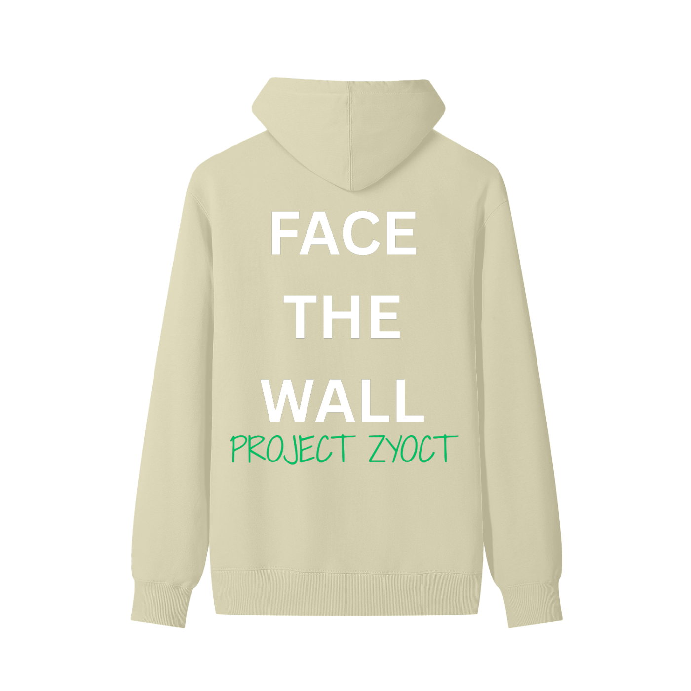 "Face the Wall" Classic Cotton Hoodie