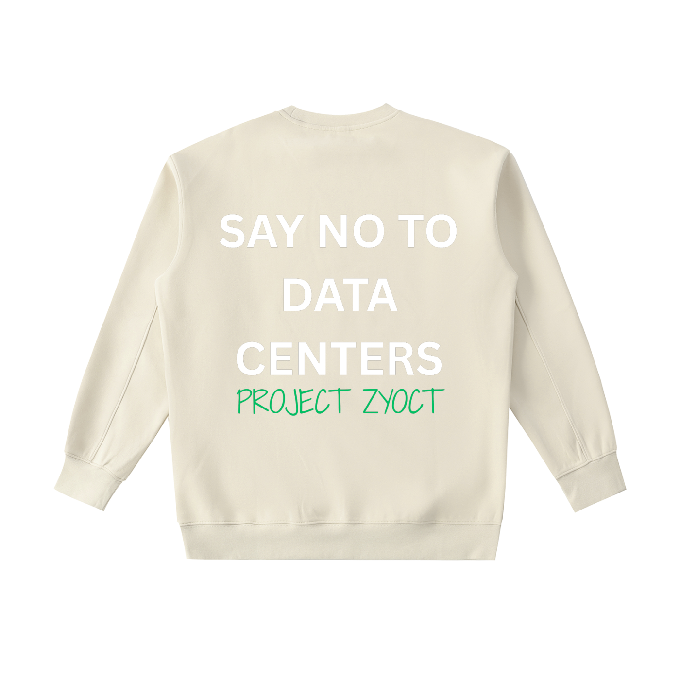 "Say No to Data Centers" Heavyweight Sweatshirt