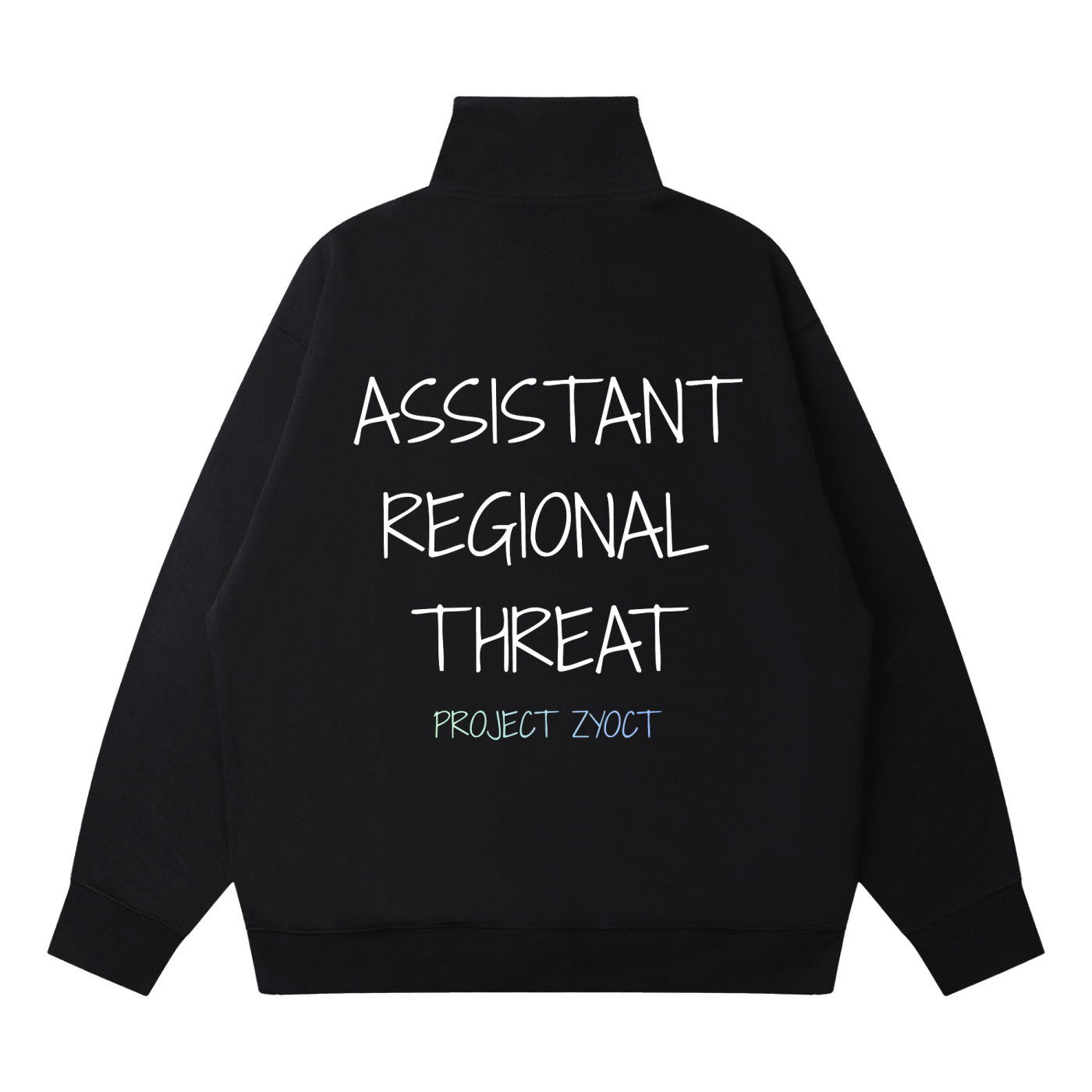 "Assistant Regional Threat" Quarter-Zip Sweatshirt