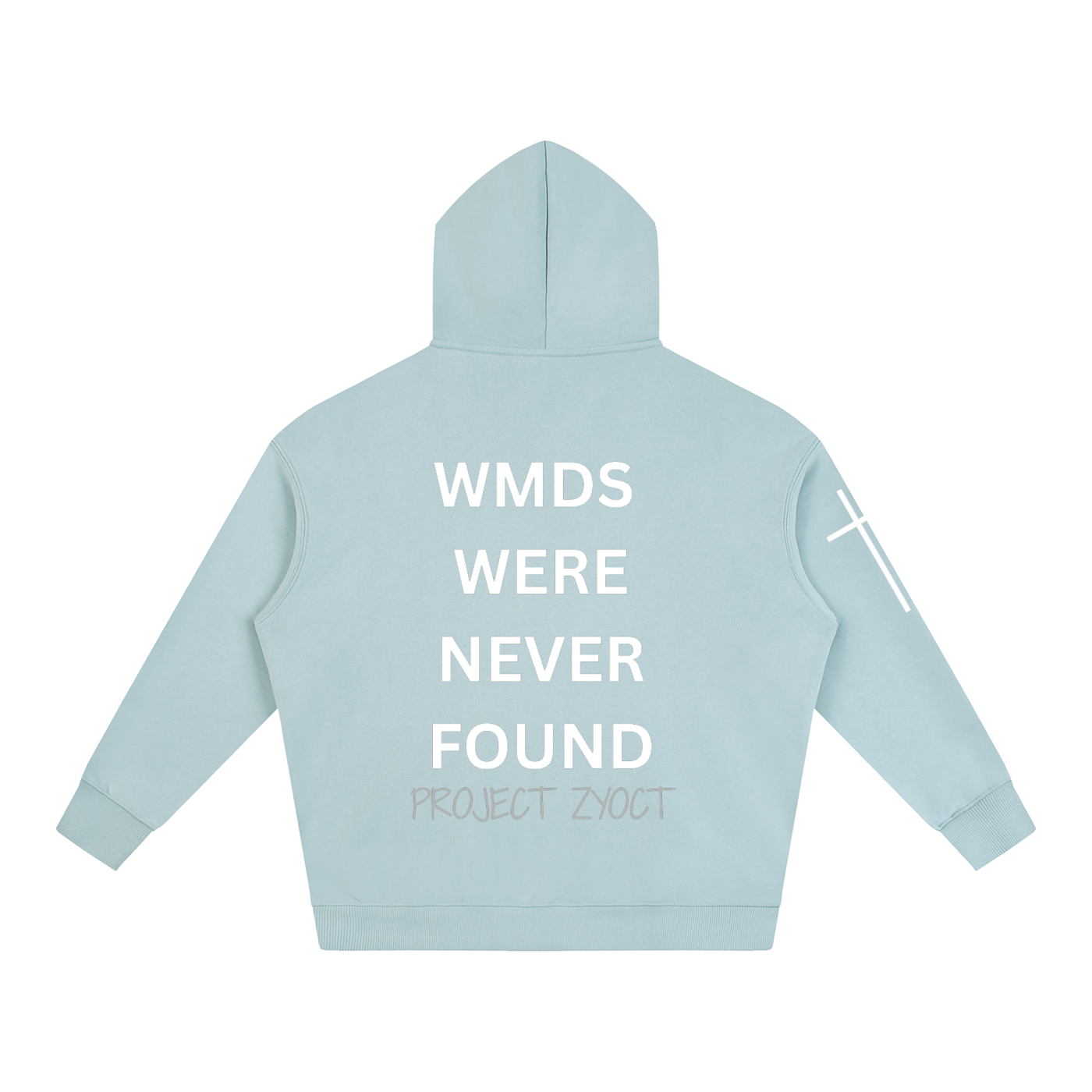 "WMDs Were Never Found" Oversize Hoodie