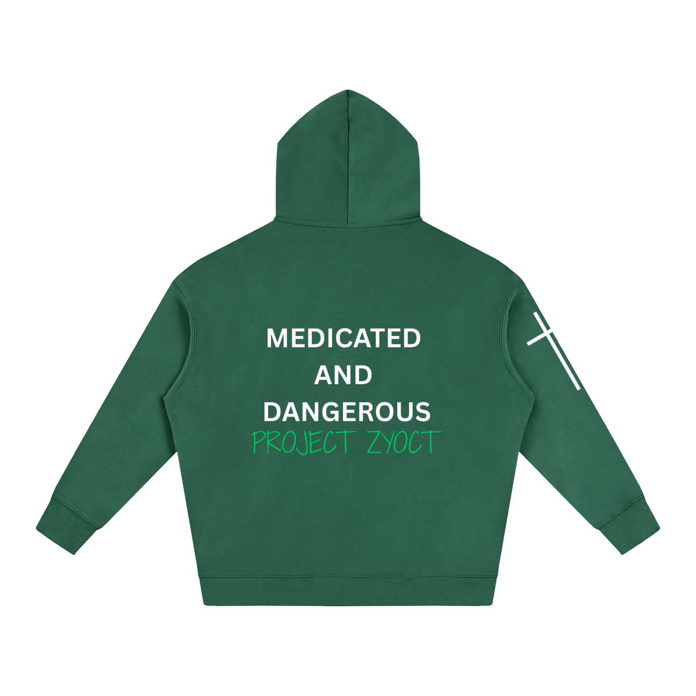 "Medicated and Dangerous" Oversize Hoodie