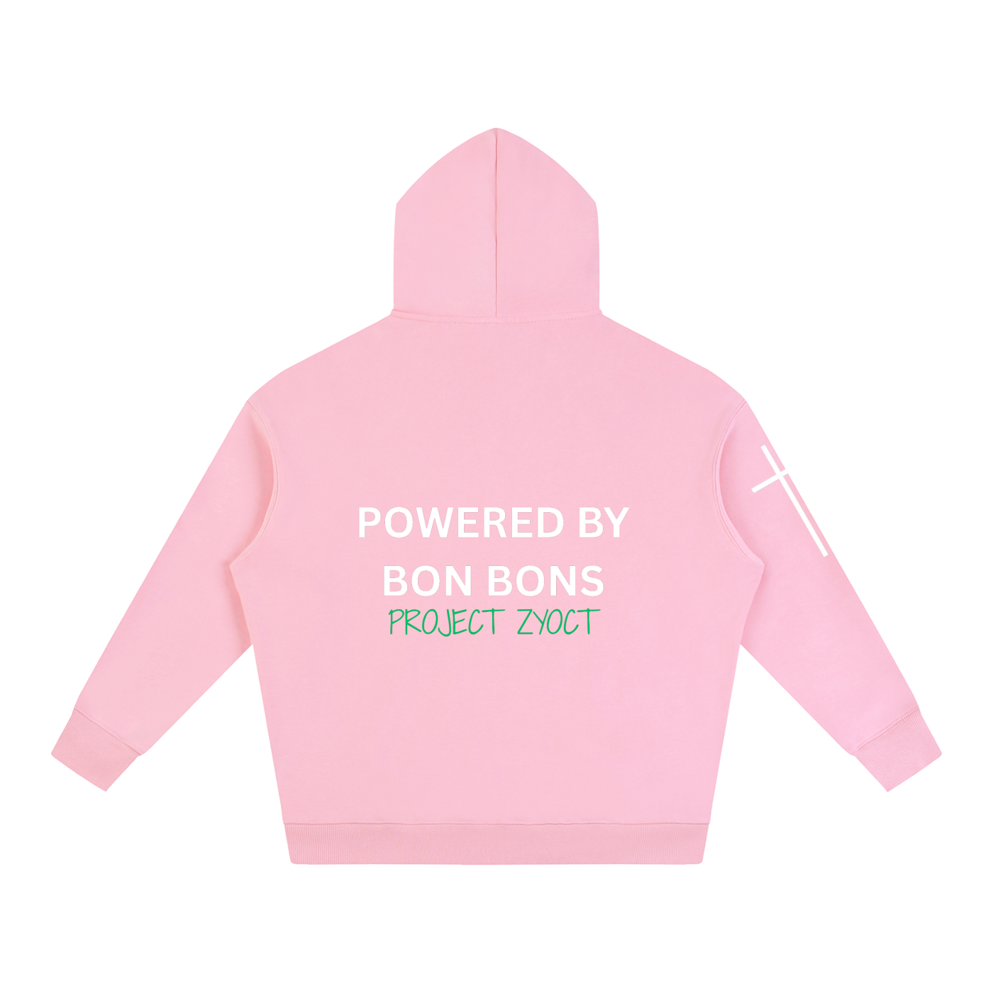 "Powered by Bon Bons" Oversize Hoodie