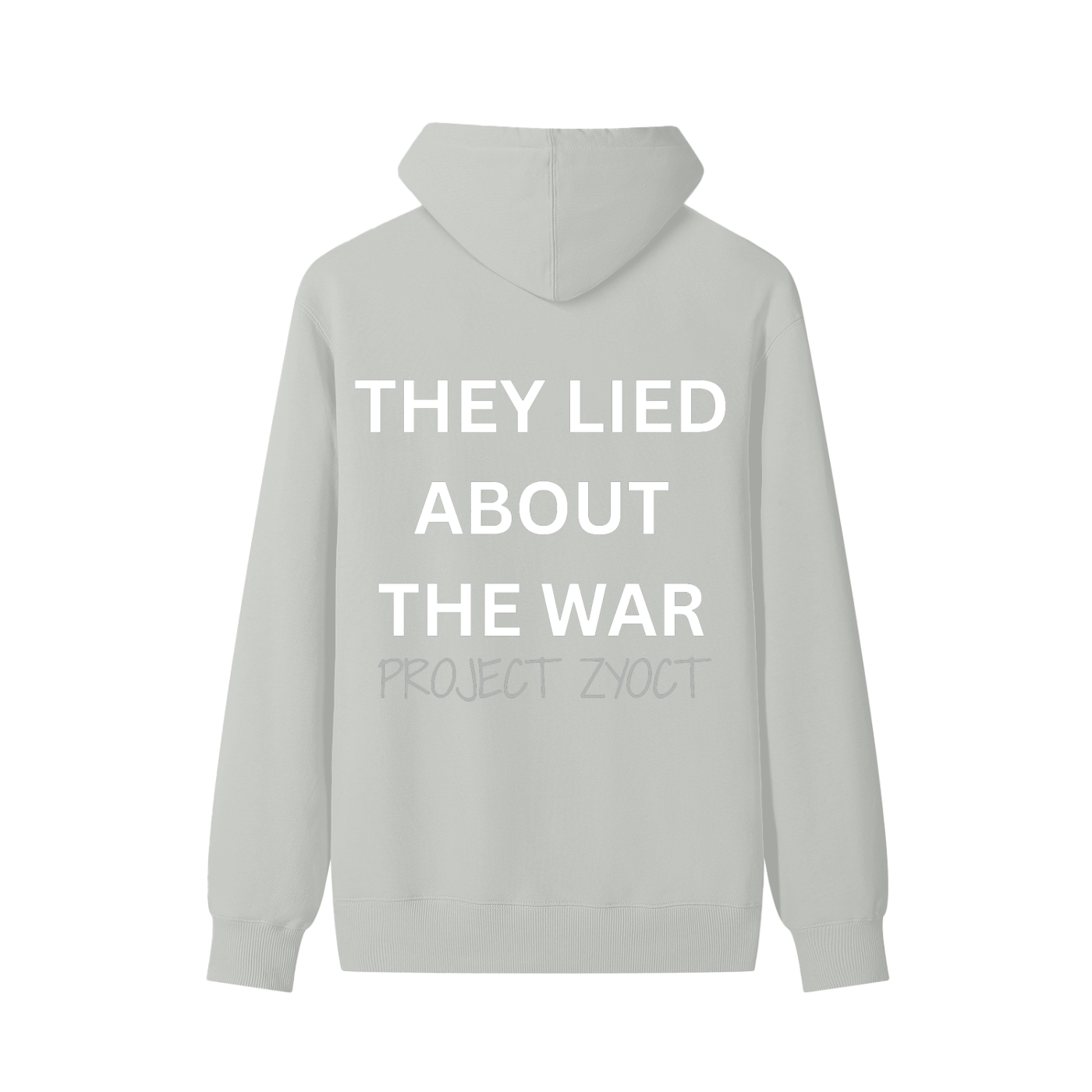 "They Lied About the War" Classic Cotton Hoodie