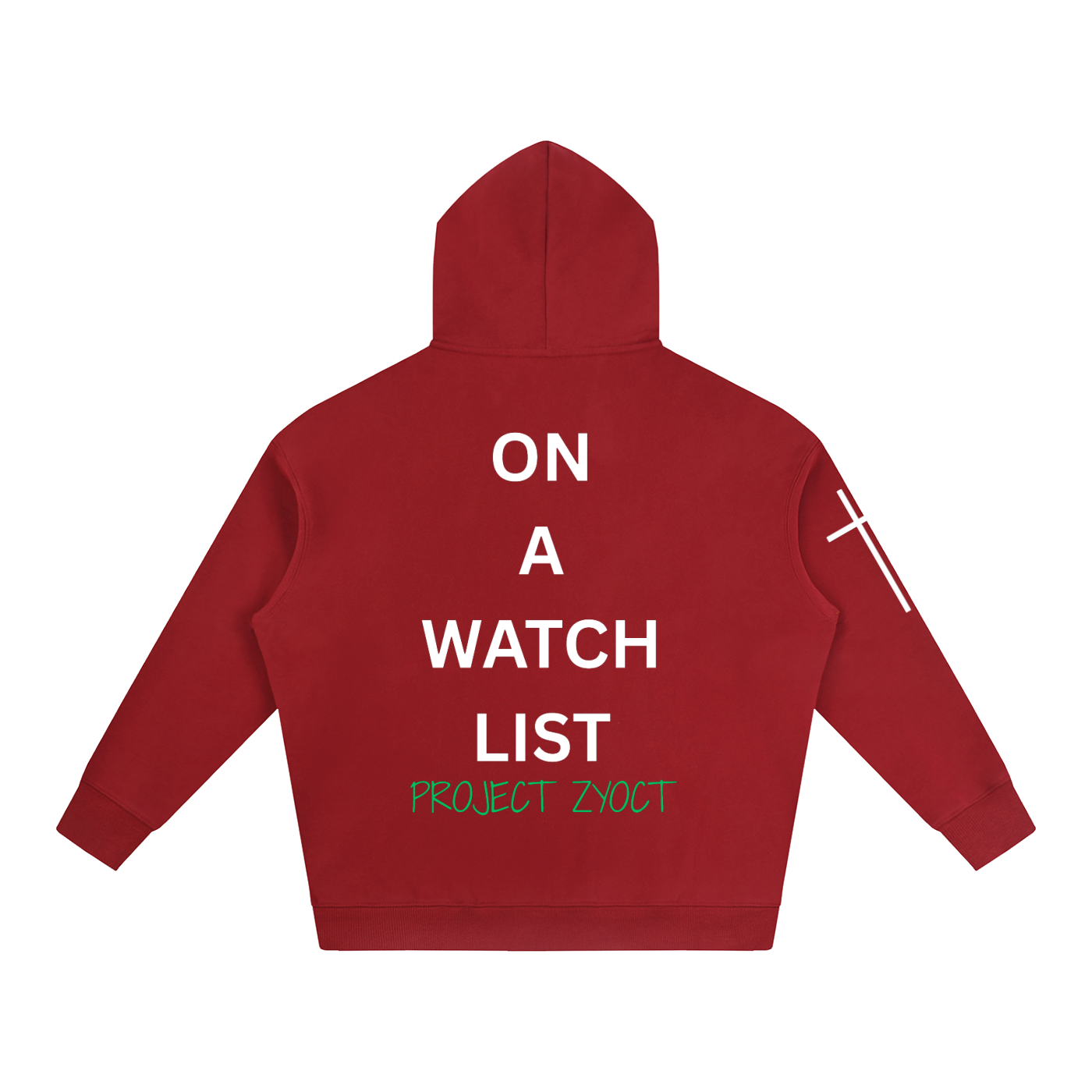 "On a watch list" Oversize Hoodie