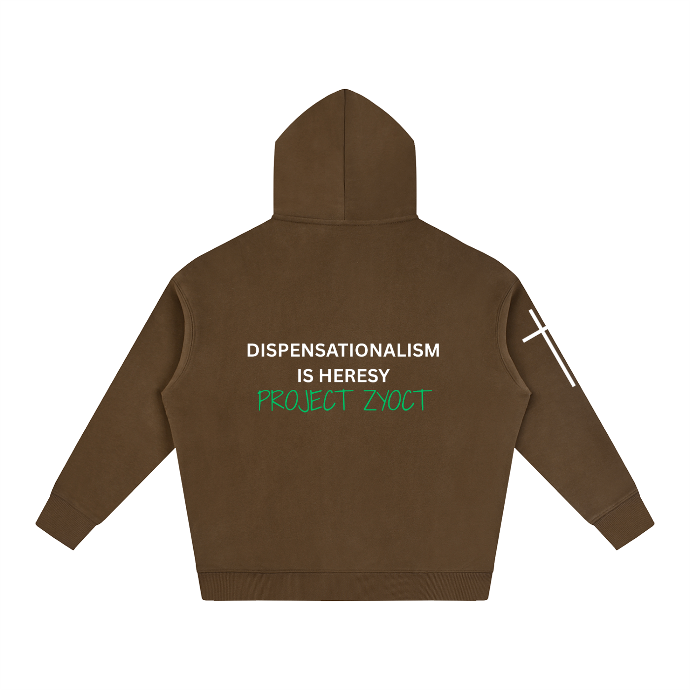"Dispensationalism is Heresy" Oversize Hoodie