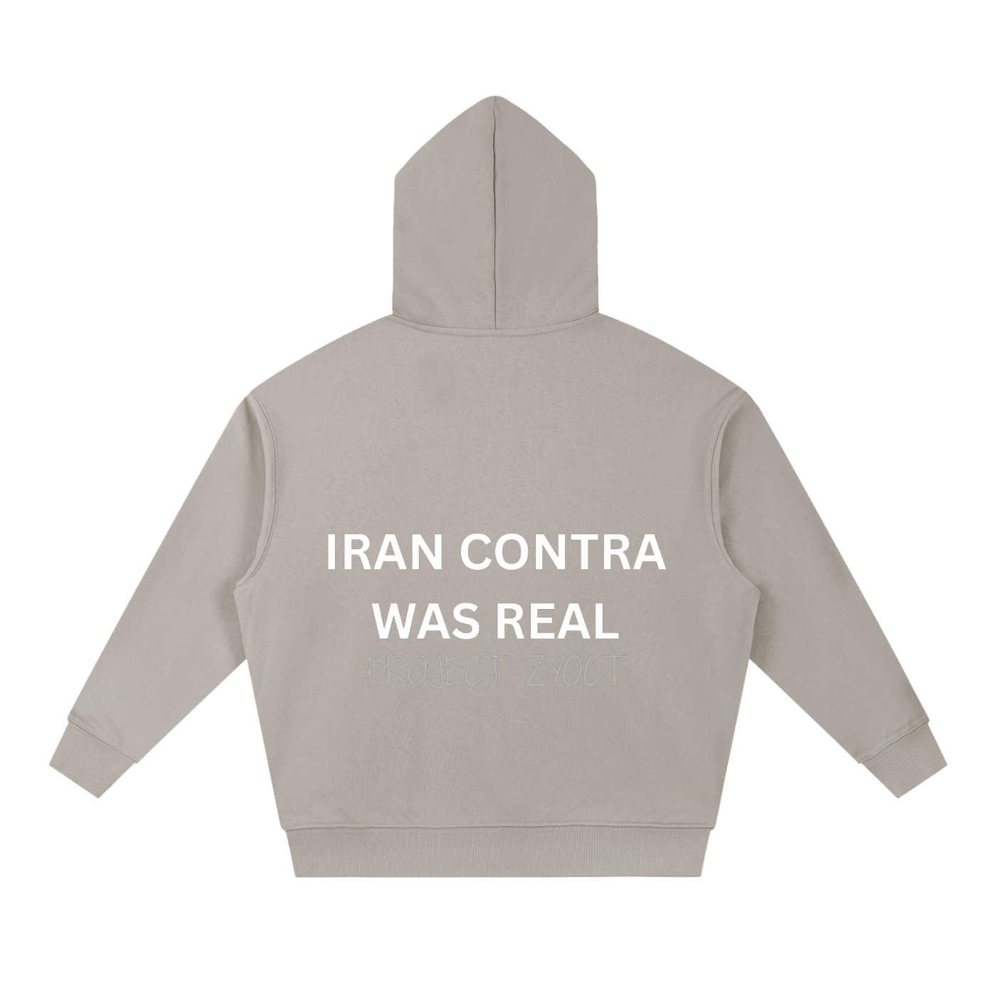 "Iran Contra Was Real" Heavyweight Hoodie