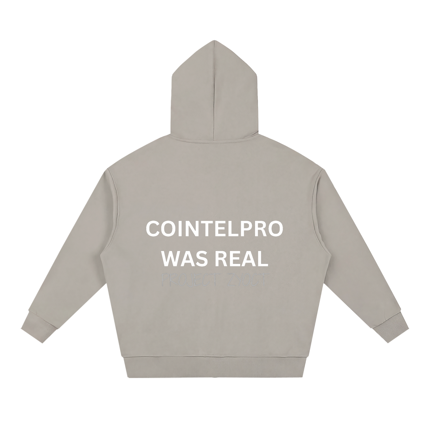 "COINTELPRO Was Real" Full Zip Hoodie