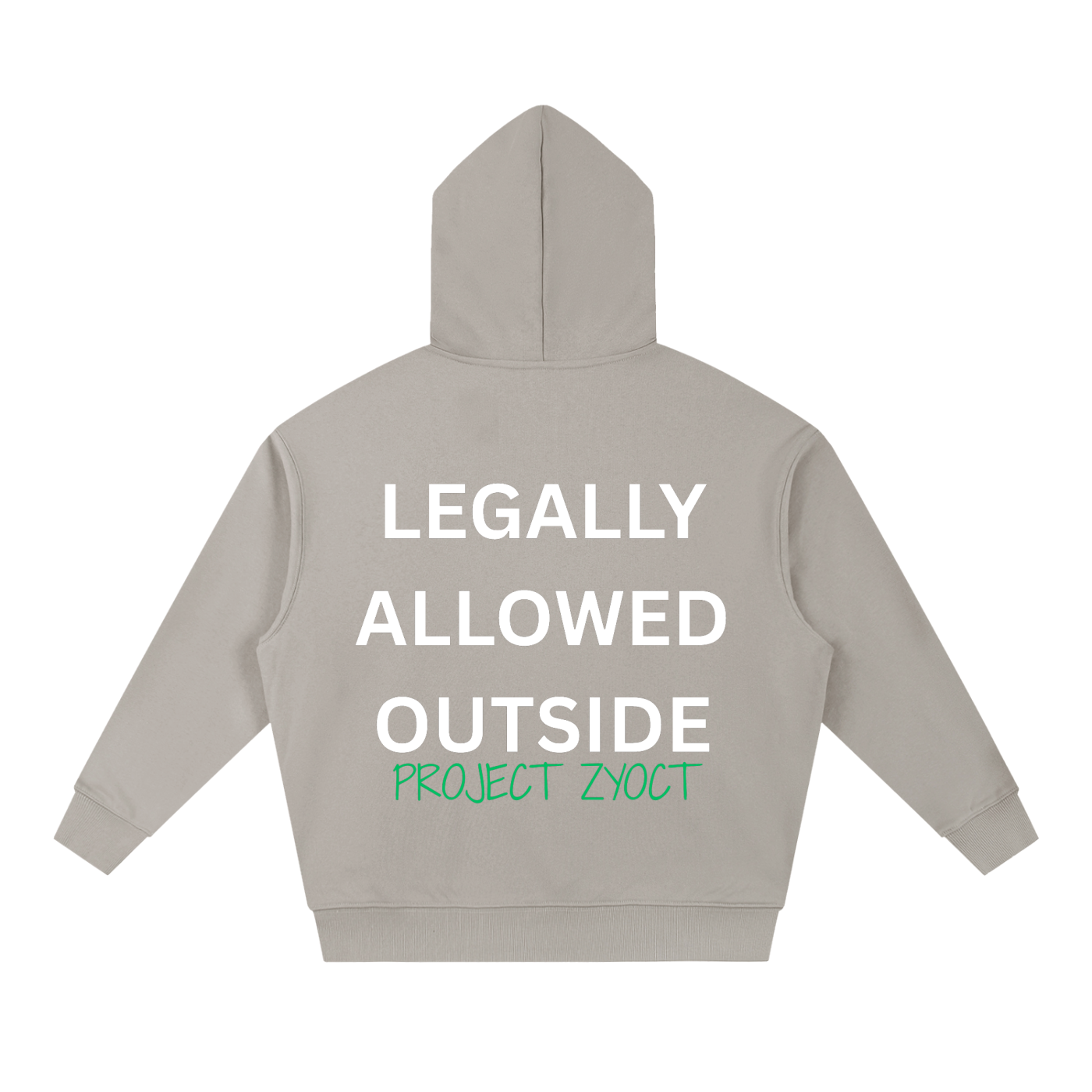 "Legally Allowed Outside" Heavyweight Hoodie