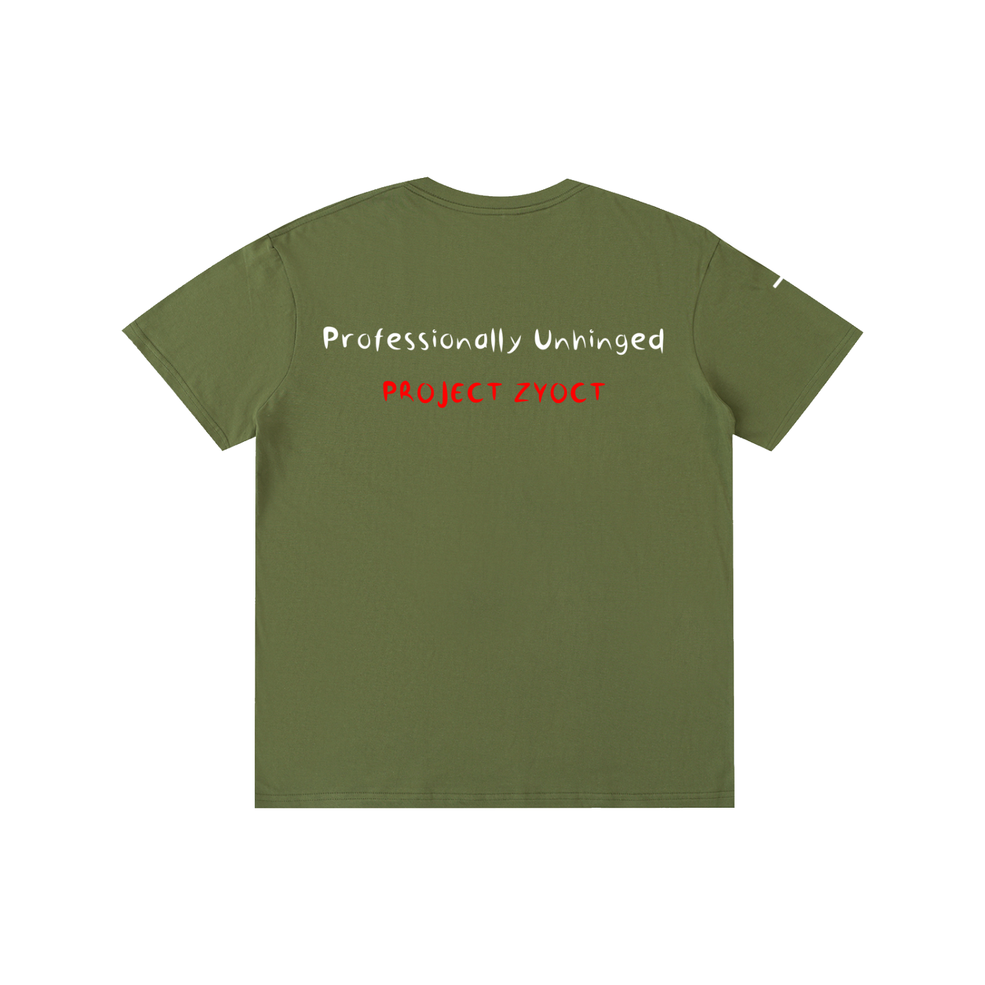 "Professionally Unhinged" Cotton T-Shirt