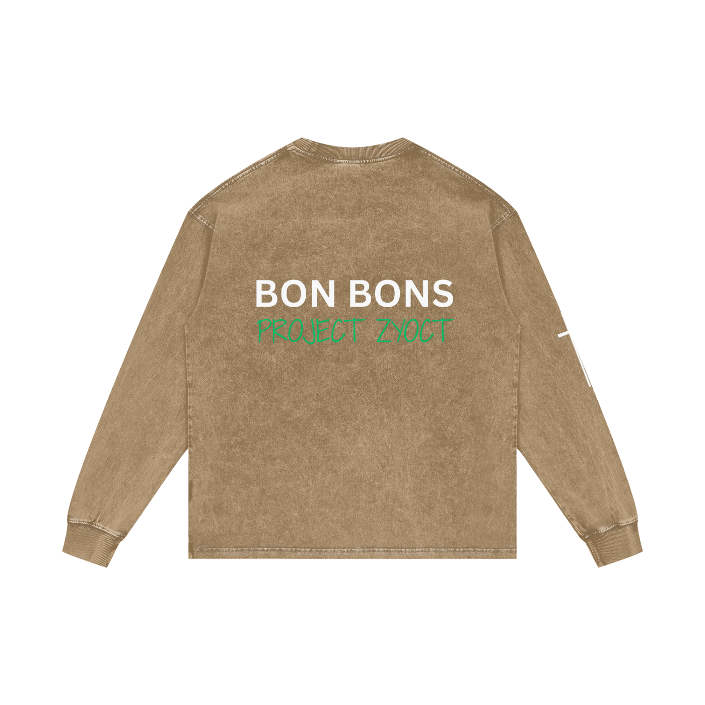 "Bon Bons" Acid Wash Long Sleeve