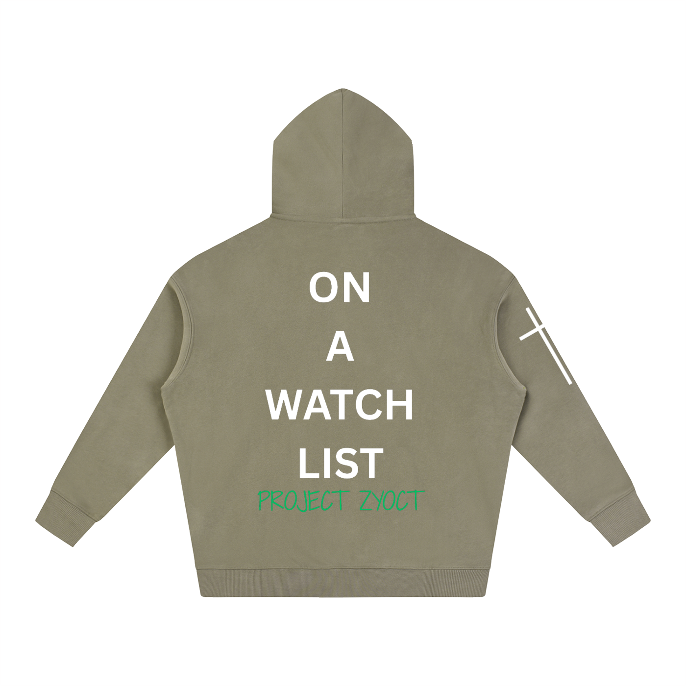 "On a watch list" Oversize Hoodie
