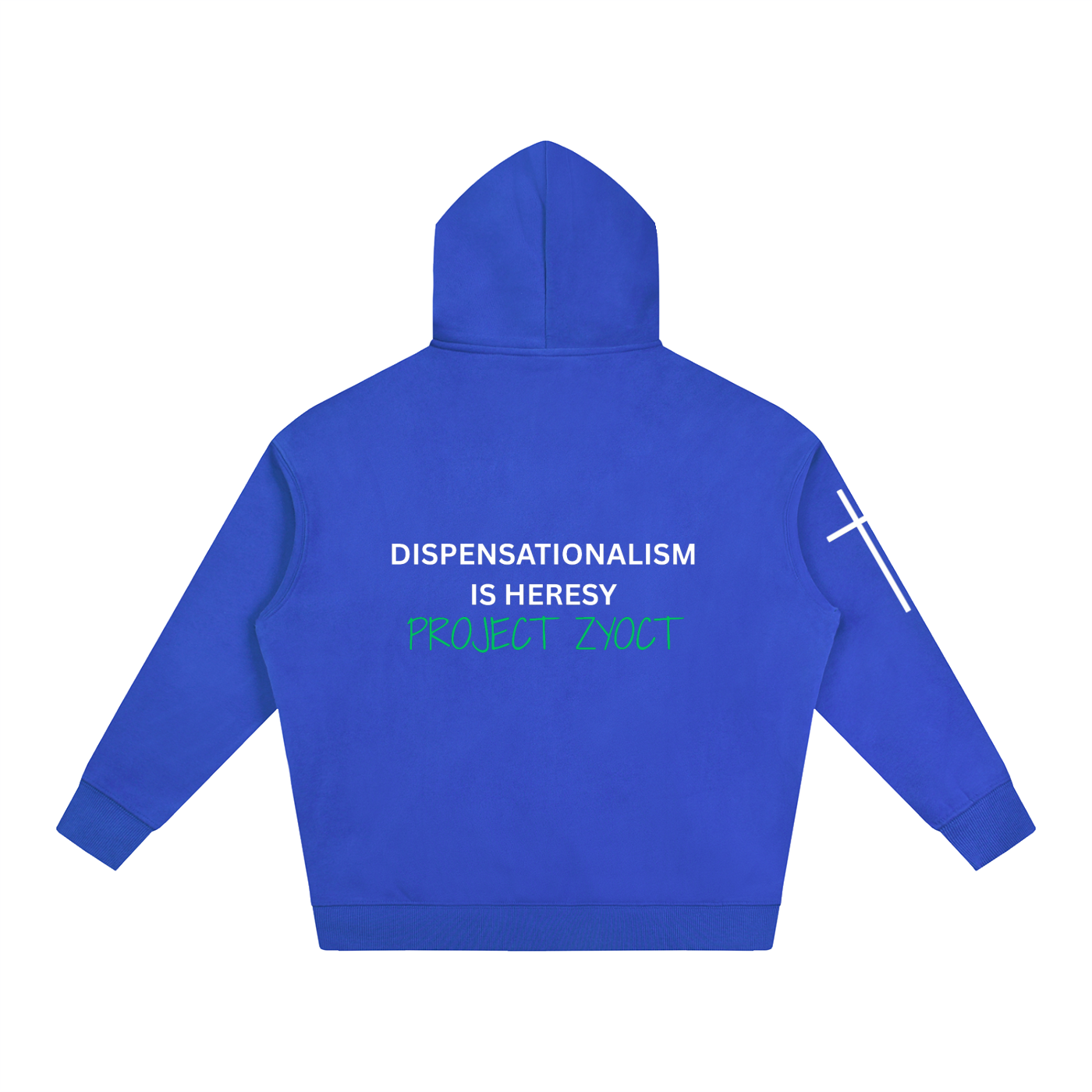"Dispensationalism is Heresy" Oversize Hoodie