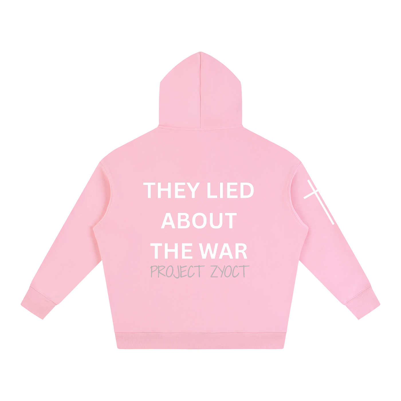"They Lied About the War" Oversize Hoodie