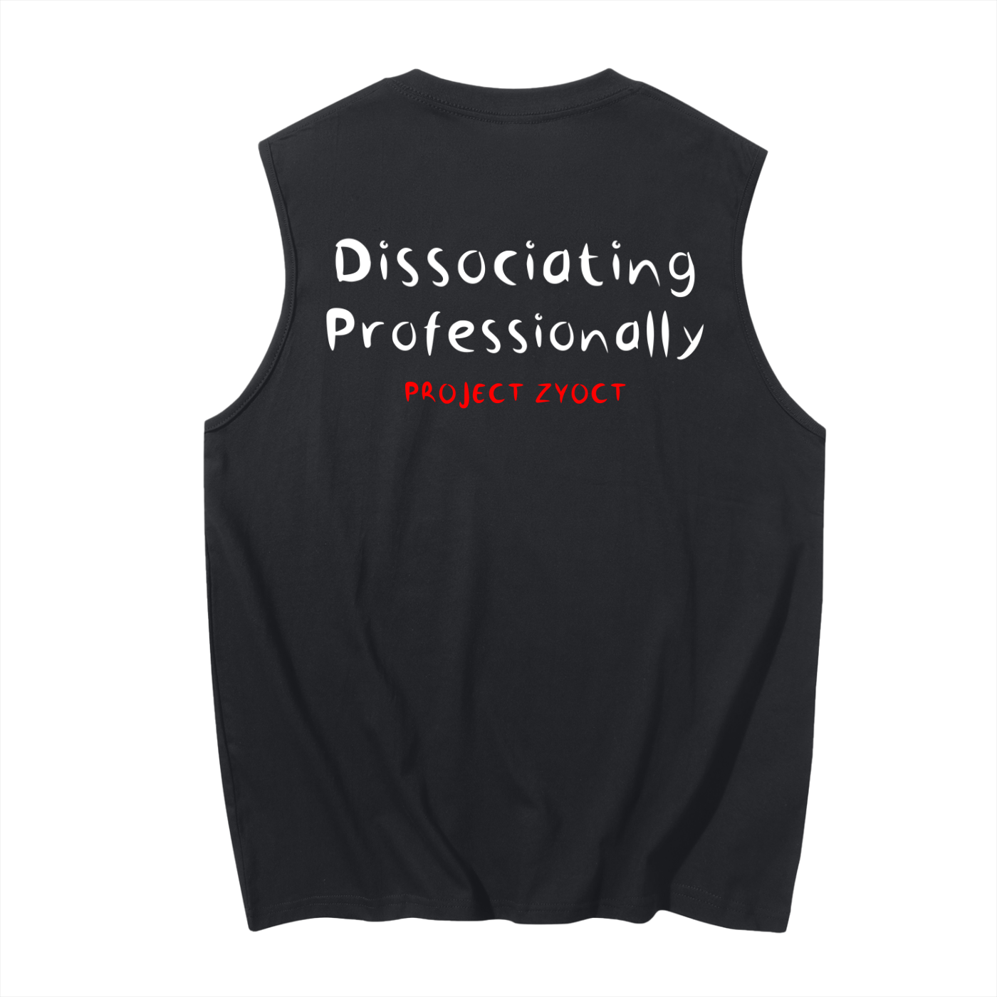 "Dissociating Professionally" Cotton Tank Top