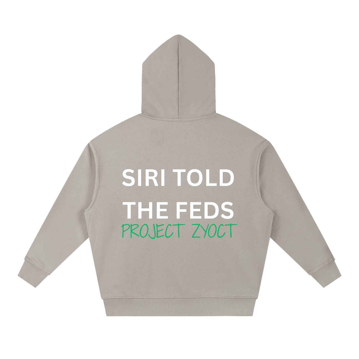 "Siri Told the Feds" Heavyweight Hoodie