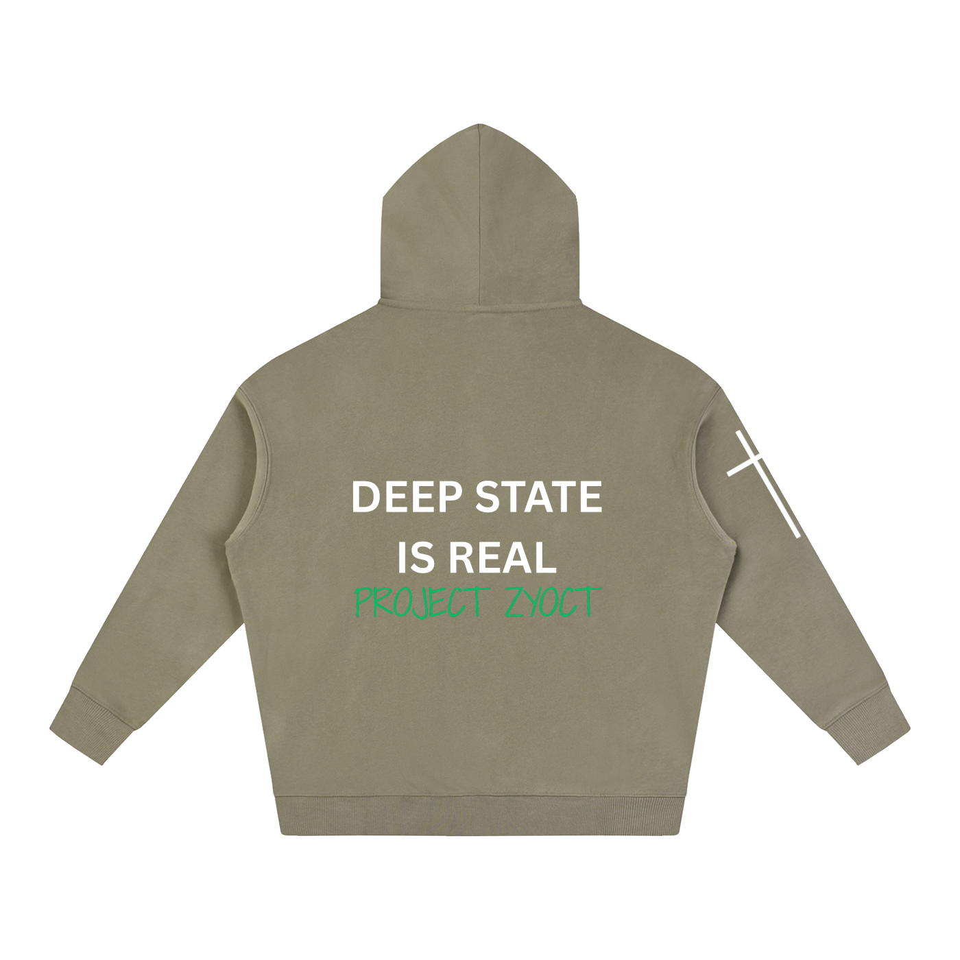 "Deep State is Real" Oversize Hoodie