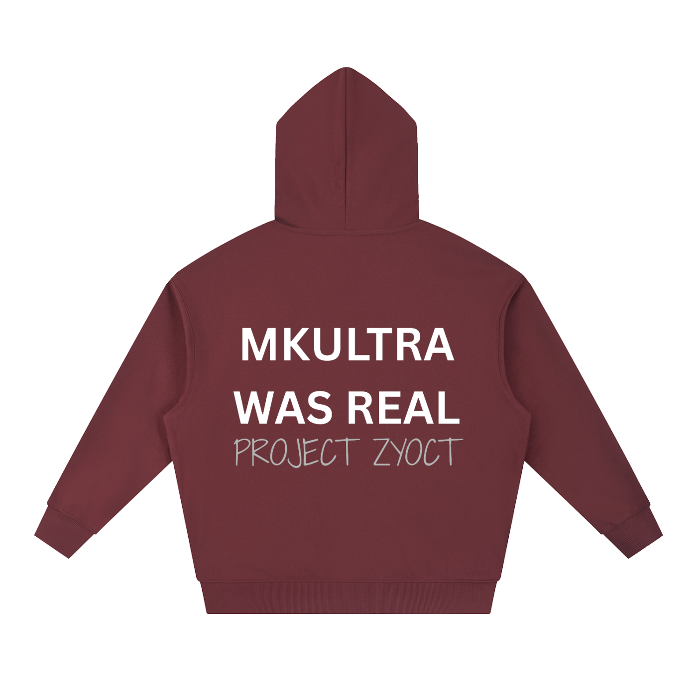 "MKUltra Was Real" Heavyweight Hoodie