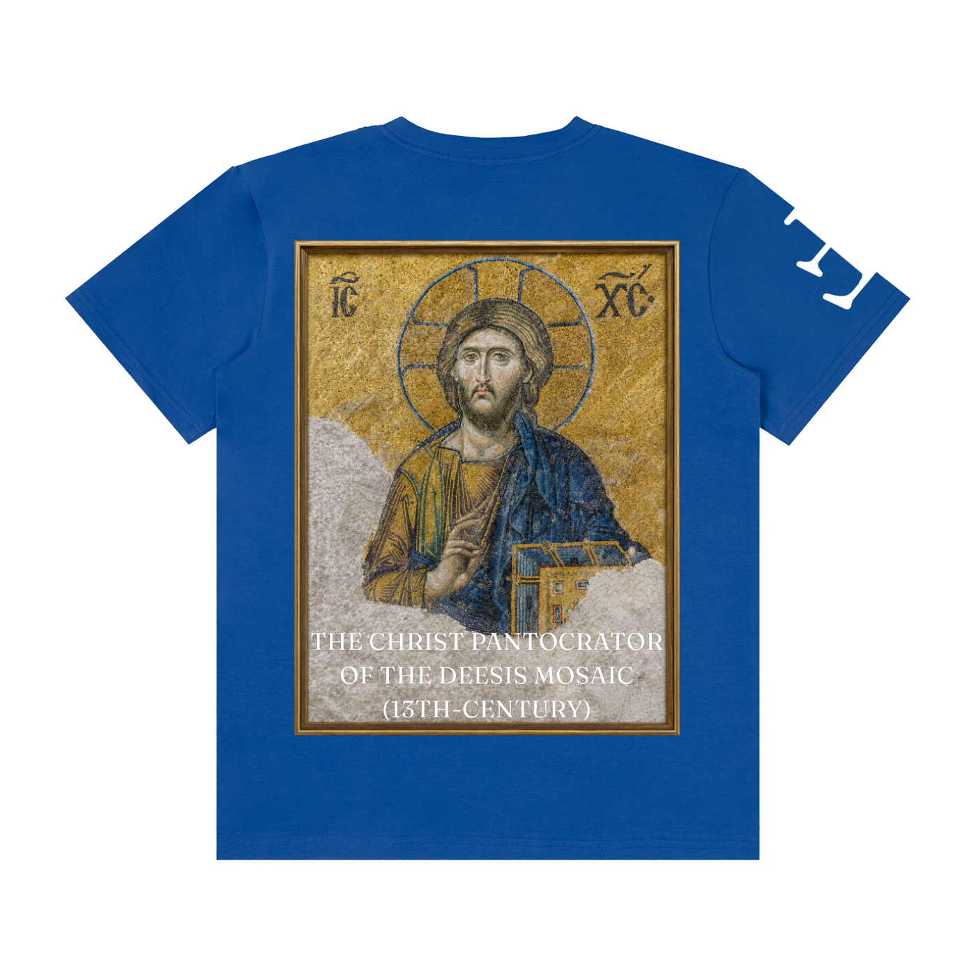 The Christ Pantocrator of the Deesis mosaic (13th-century) T-Shirt