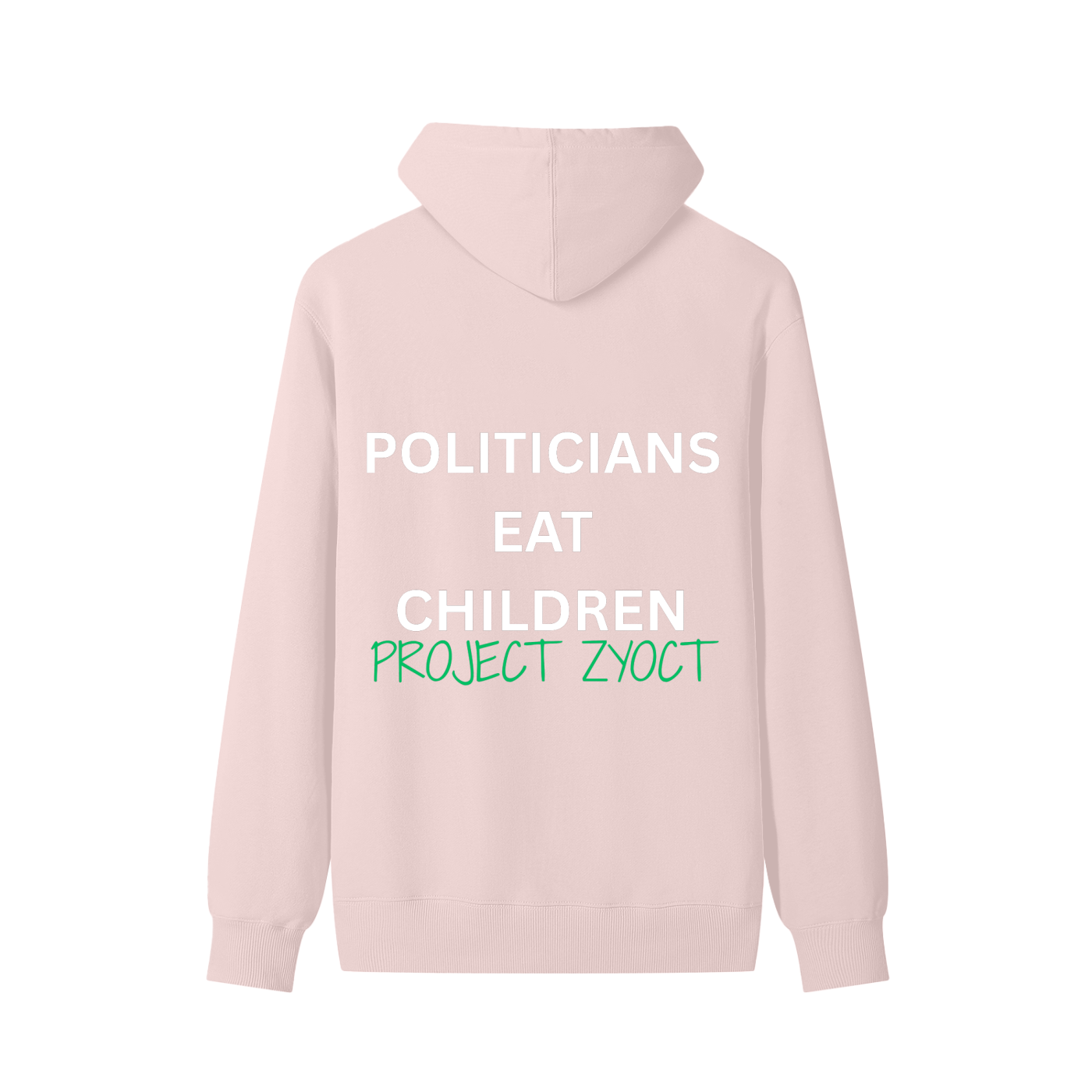 "Politicians Eat Children" Classic Cotton Hoodie