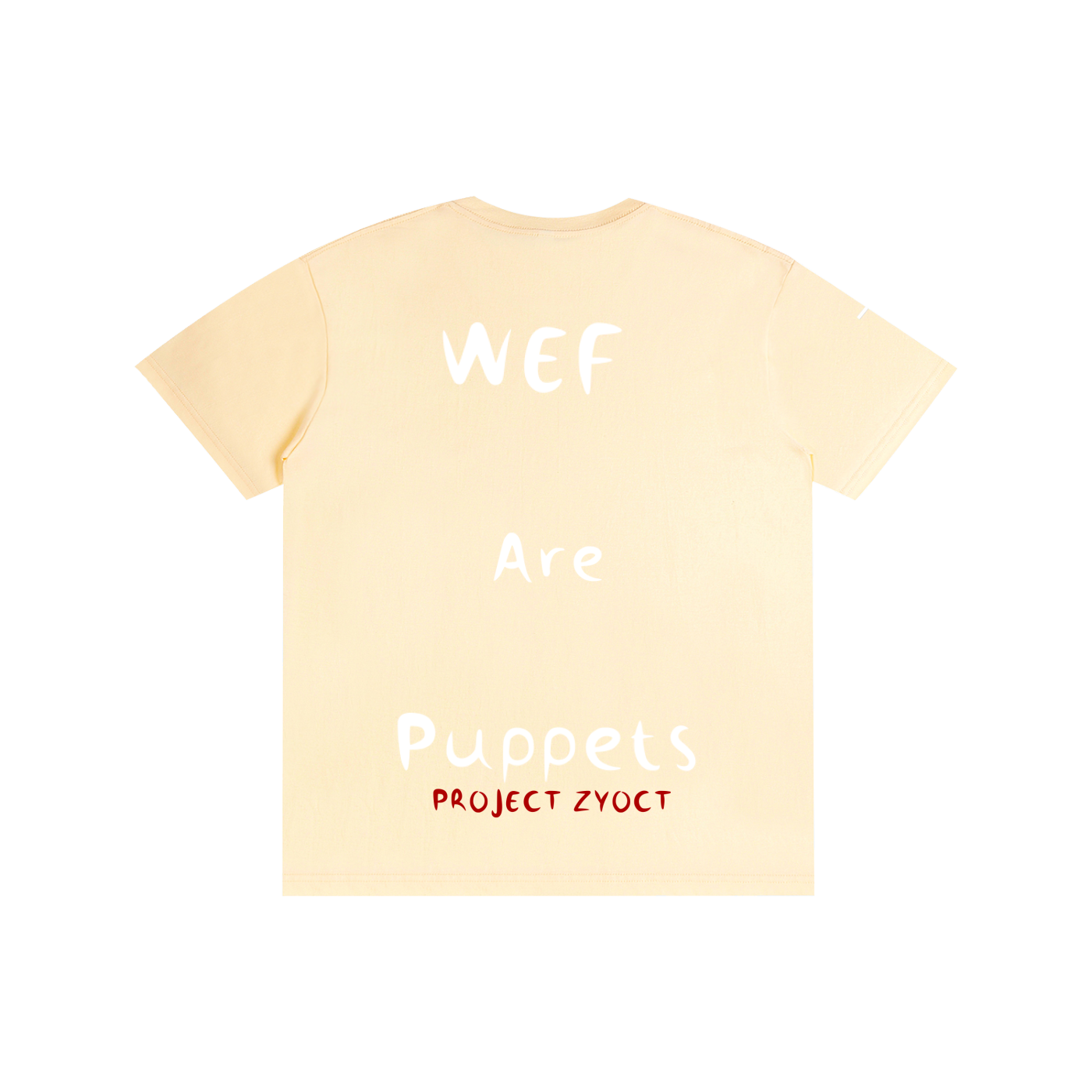 "WEF Puppets" Cotton T-Shirt