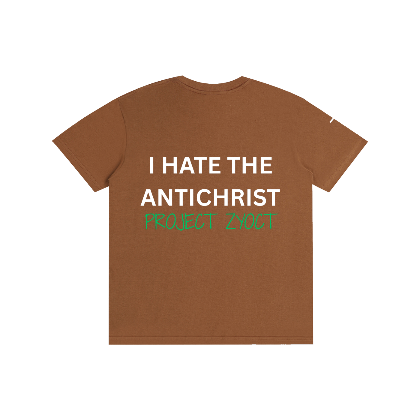 "I Hate the Antichrist" Cotton T-Shirt