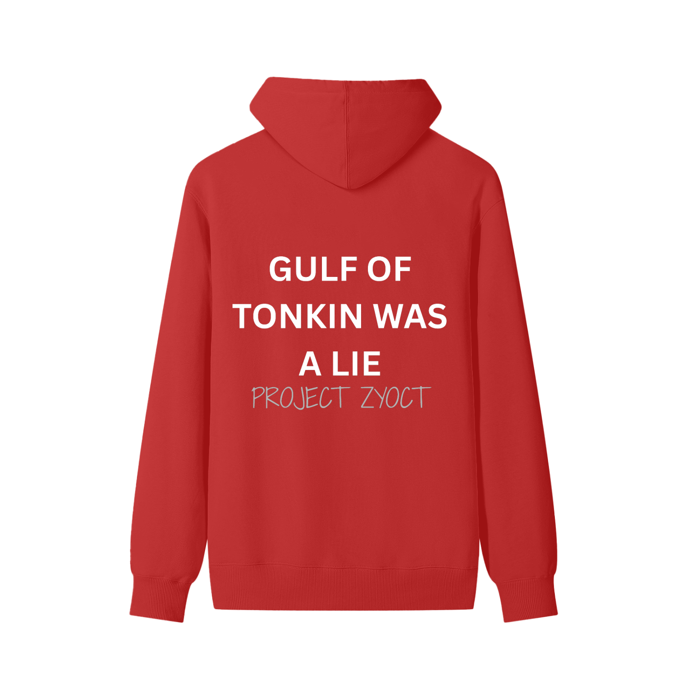 "Gulf of Tonkin Was a Lie" Classic Cotton Hoodie