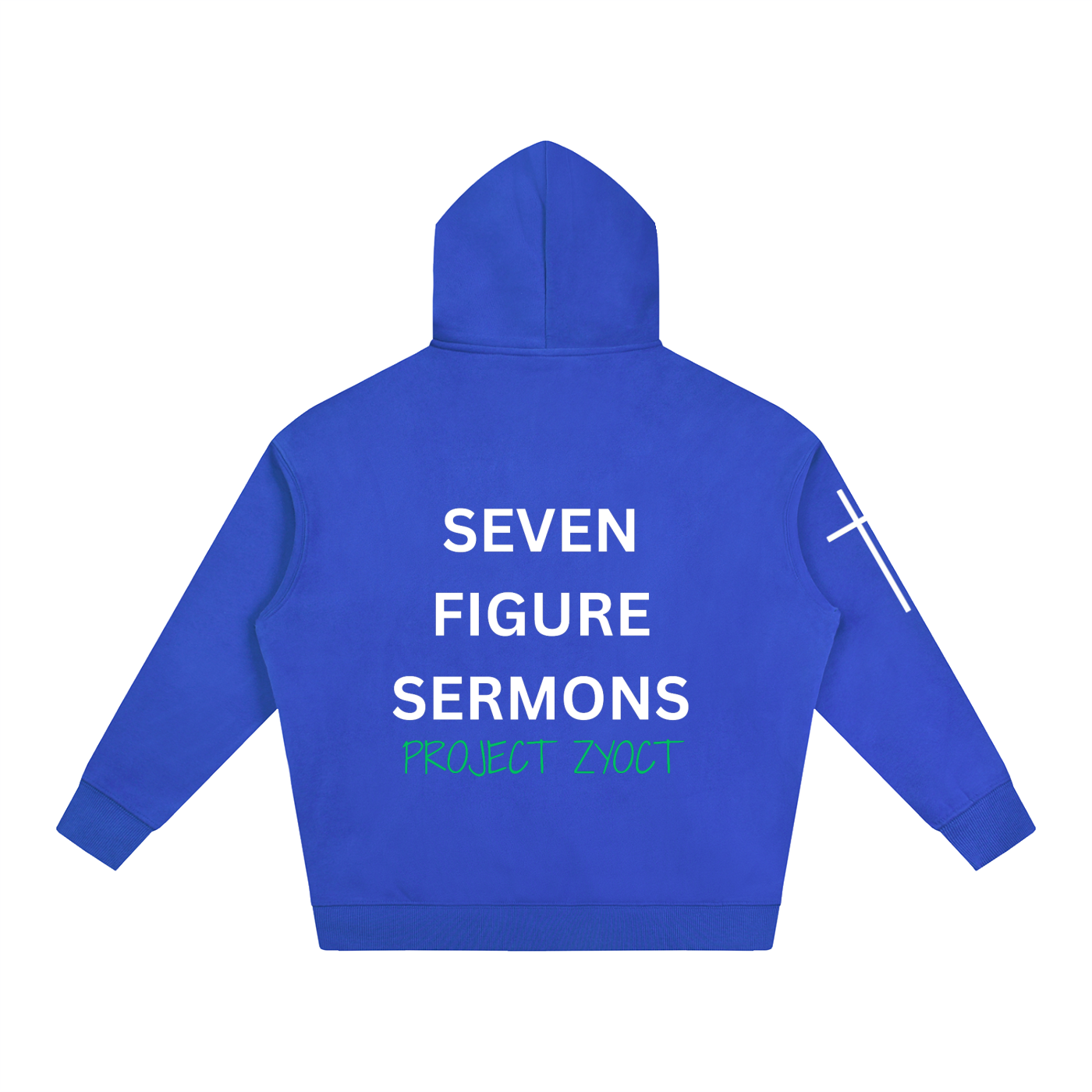 "Seven Figure Sermons" Oversize Hoodie