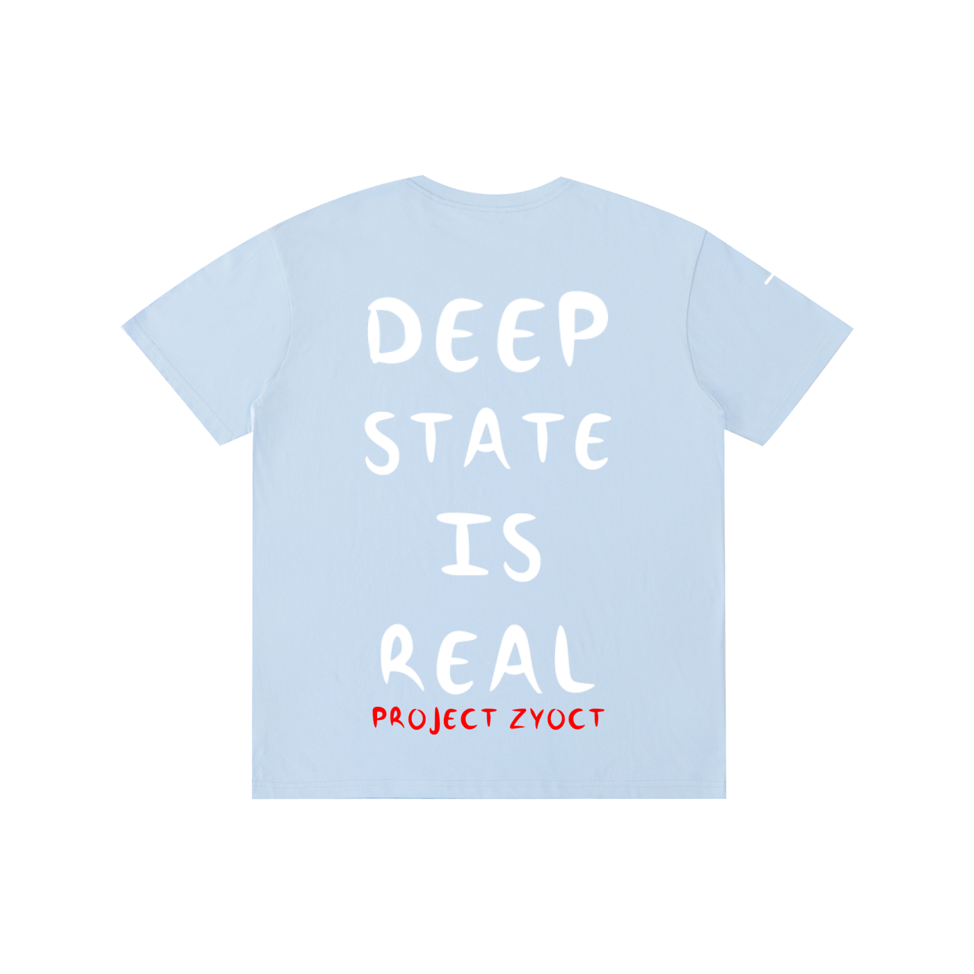 "Deep State is Real" Cotton T-Shirt