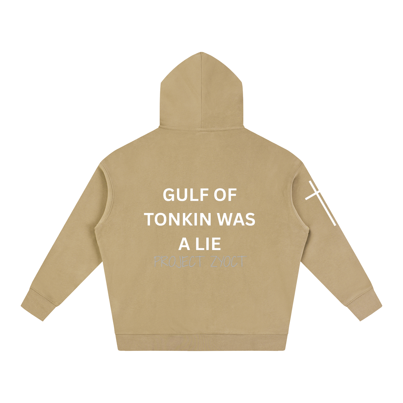 "Gulf of Tonkin Was a Lie" Oversize Hoodie