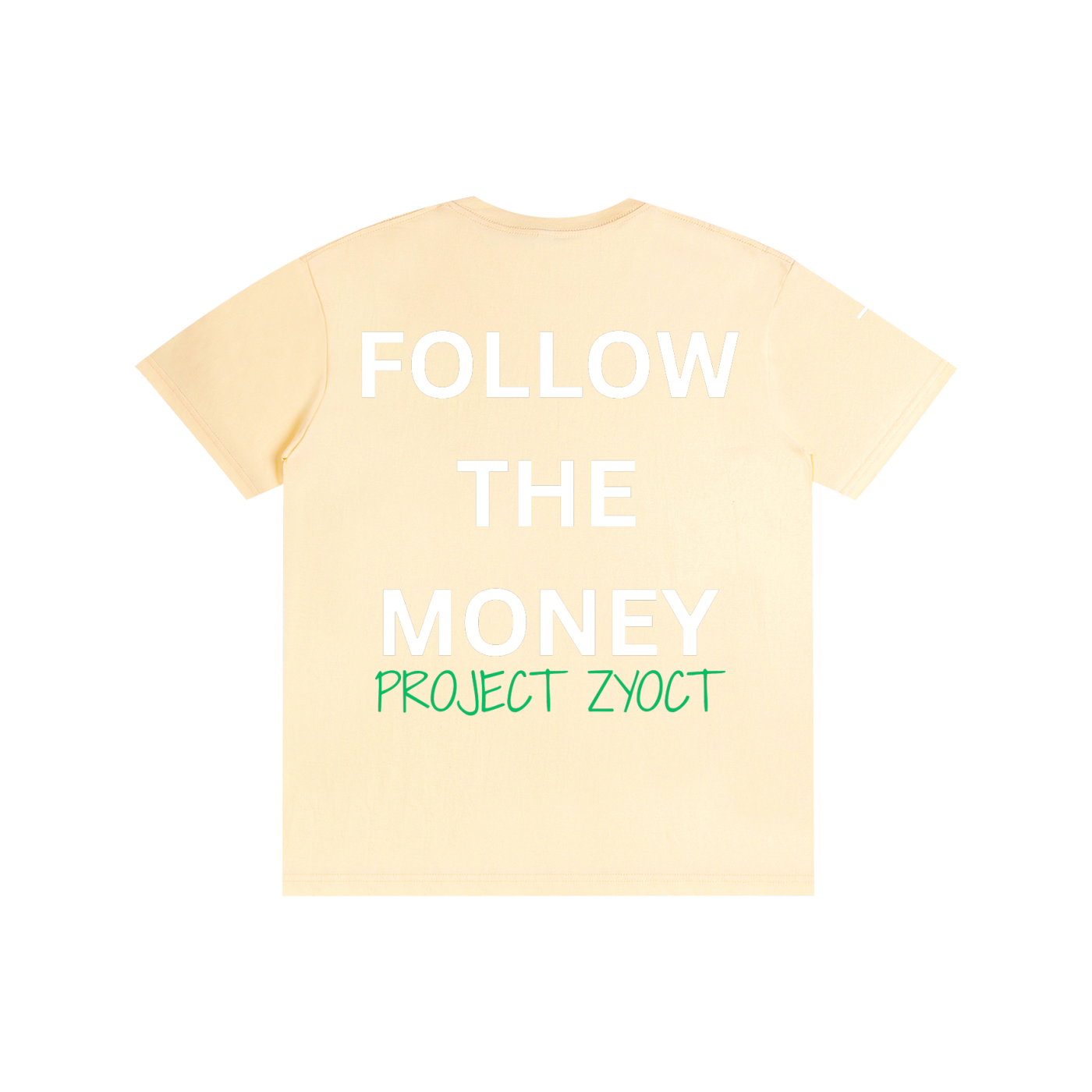 "Follow the Money" Cotton T-Shirt