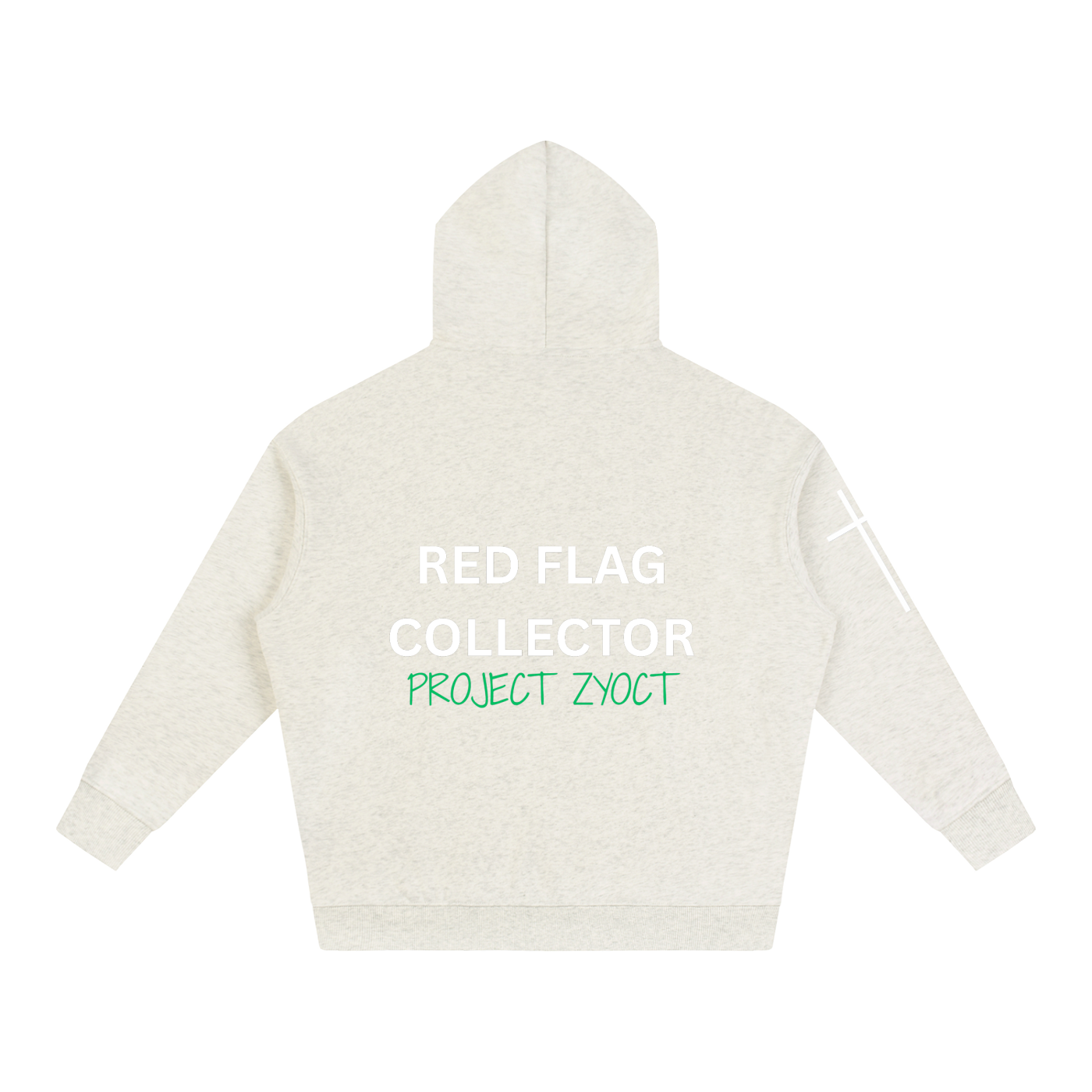 "Red Flag Collector" Oversize Hoodie