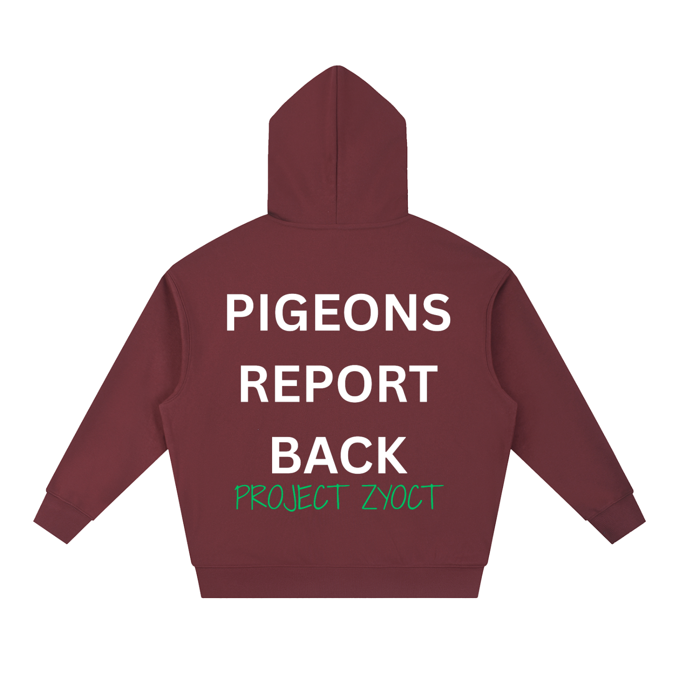 "Pigeons Report Back" Heavyweight Hoodie