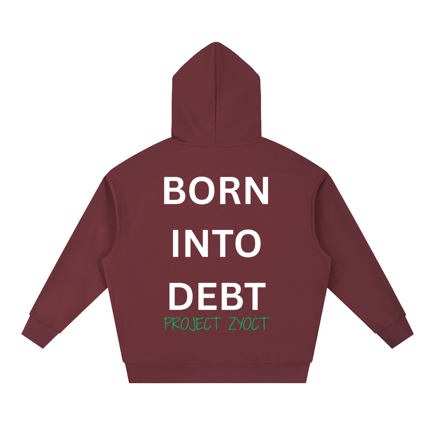 "Born Into Debt" Heavyweight Hoodie
