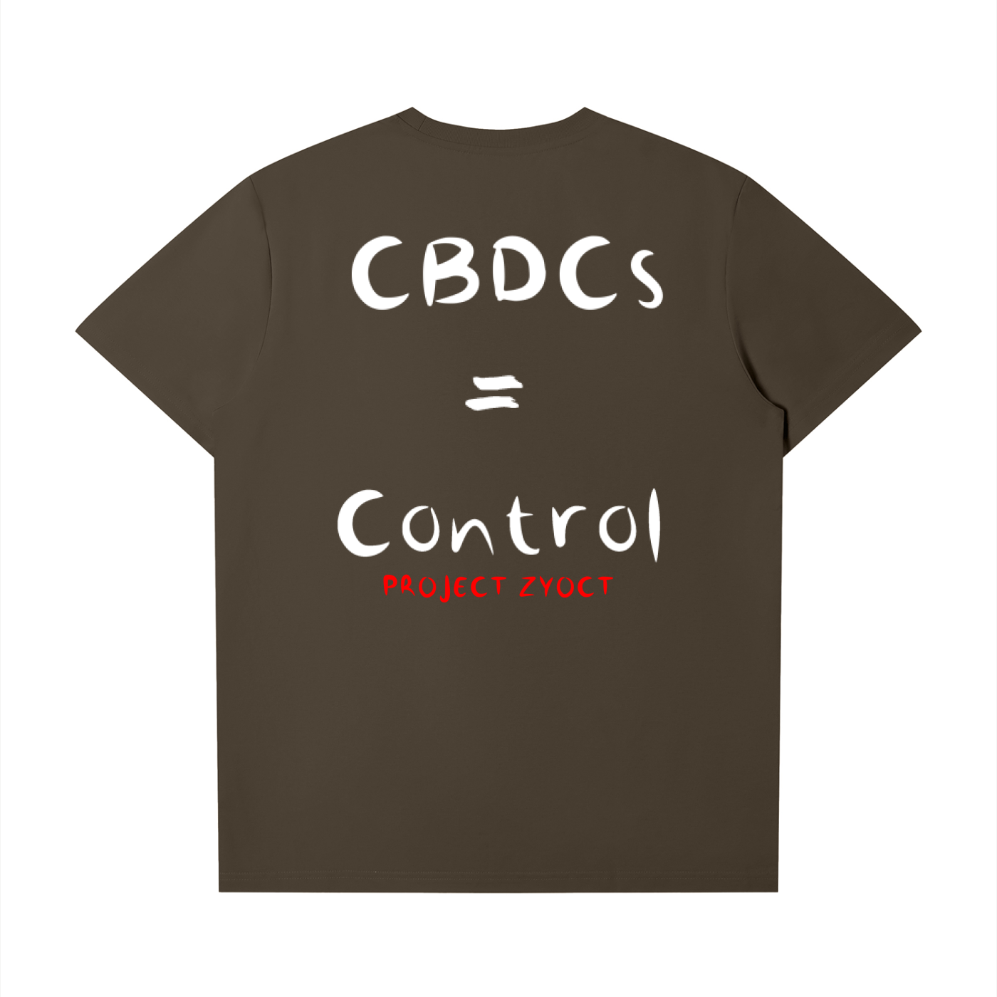 "CBDCs = Control" T-Shirt