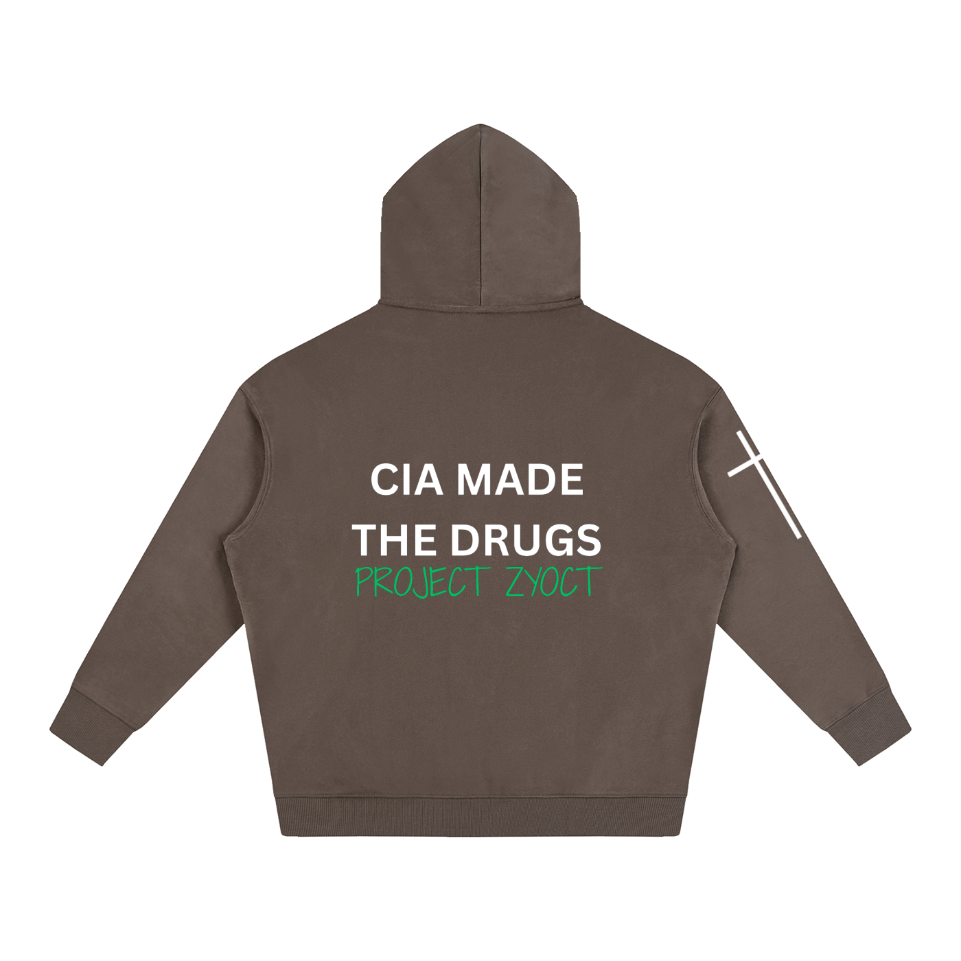 "CIA Made the Drugs" Oversize Hoodie