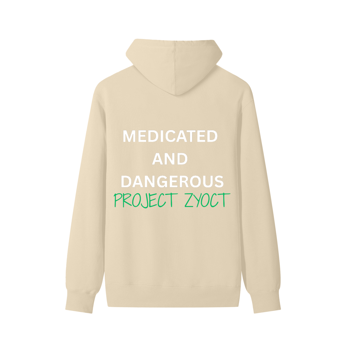 "Medicated and Dangerous" Classic Cotton Hoodie