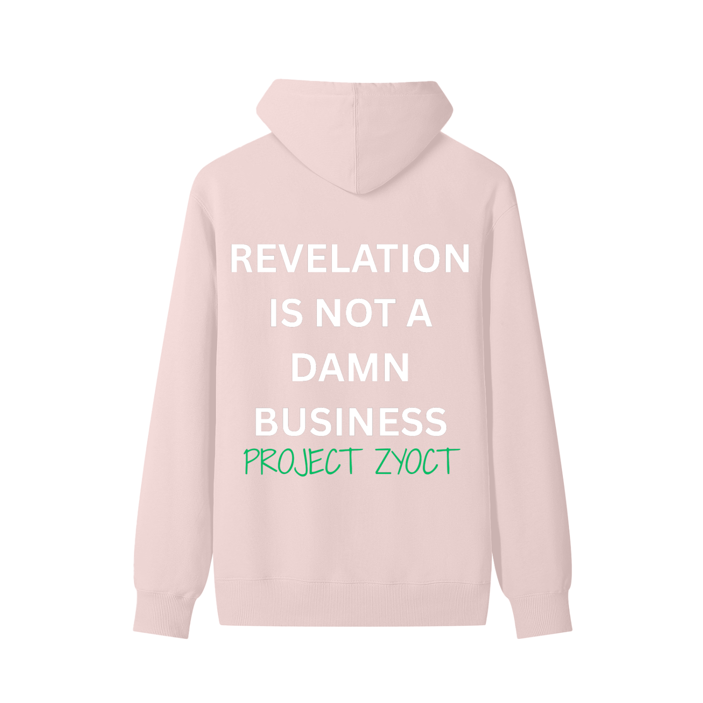 "Revelation is Not a Damn Business" Classic Cotton Hoodie