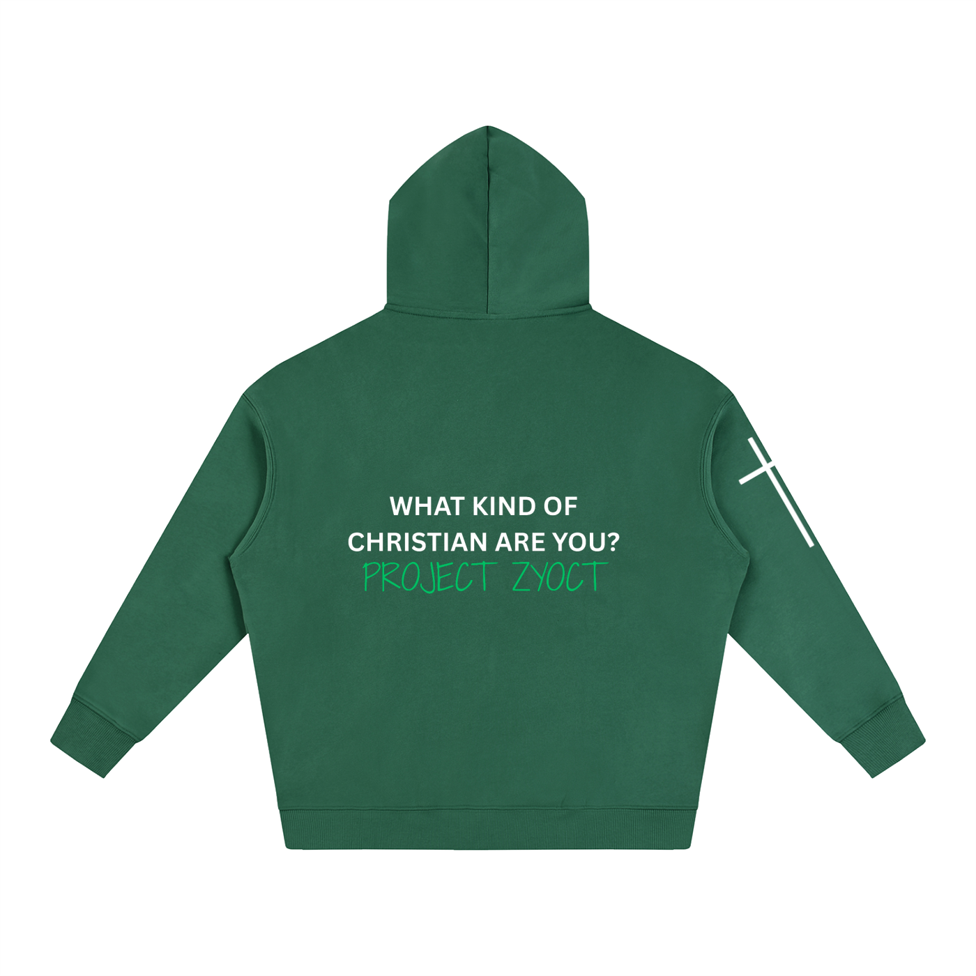 "Revelation is Not a Damn Business" Oversize Hoodie