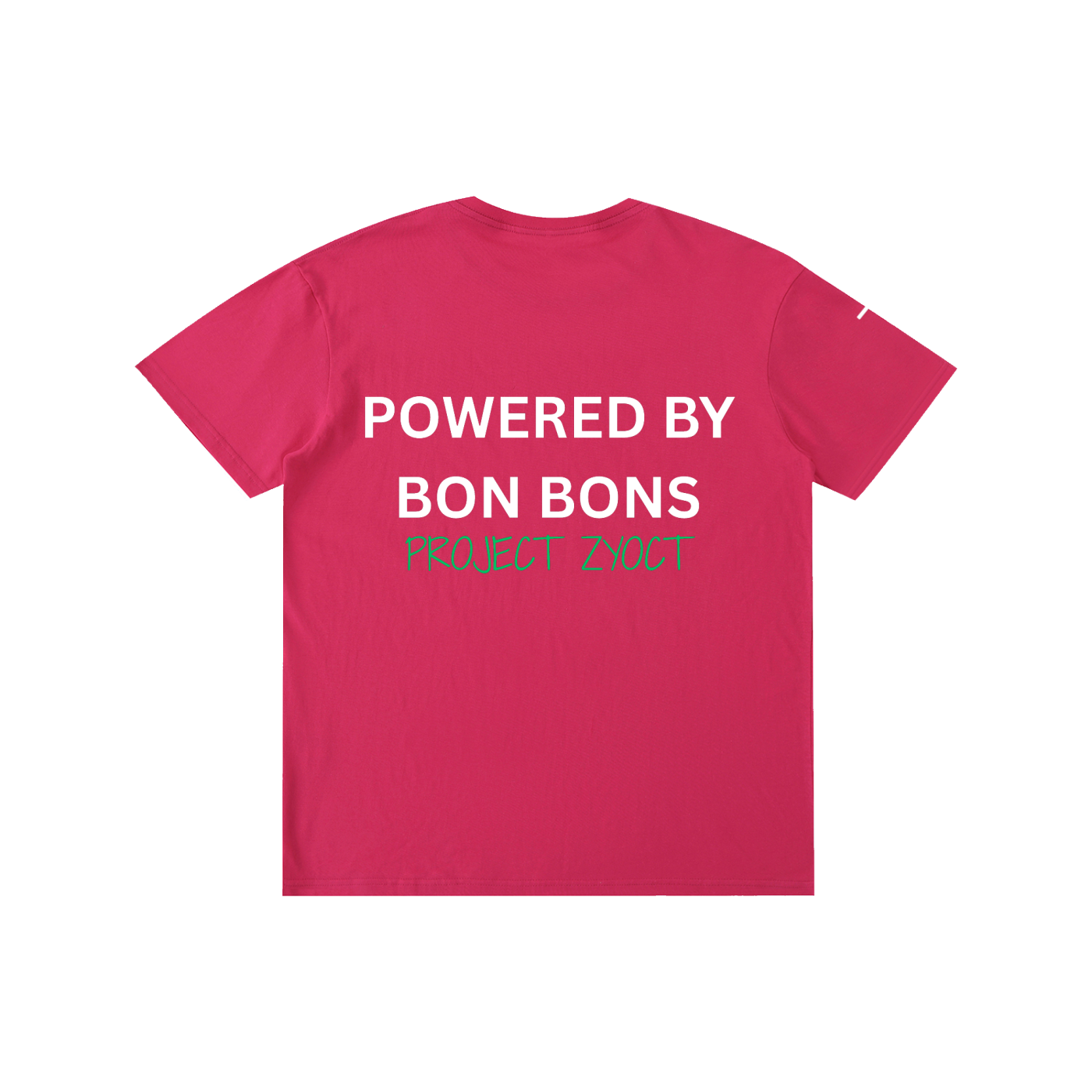 "Powered by Bon Bons" Cotton T-Shirt