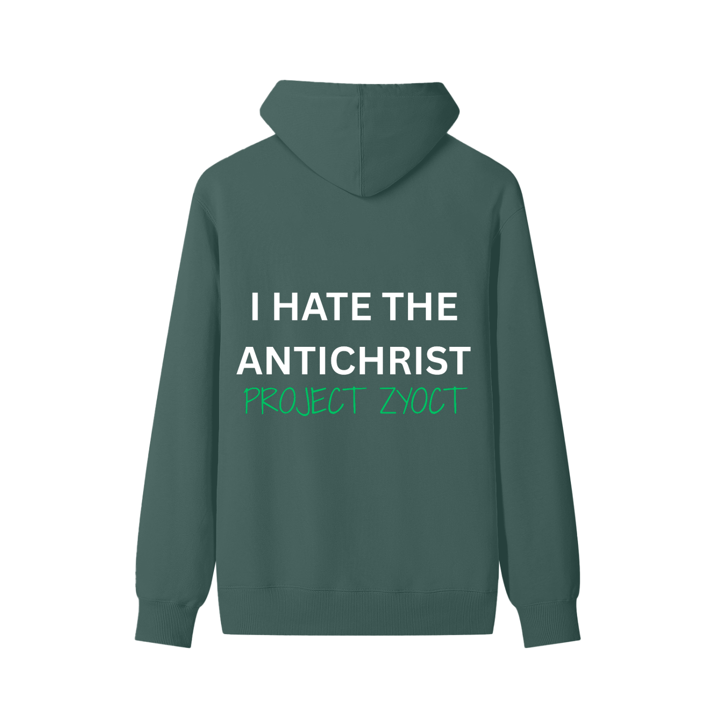 "I Hate the Antichrist " Classic Cotton Hoodie