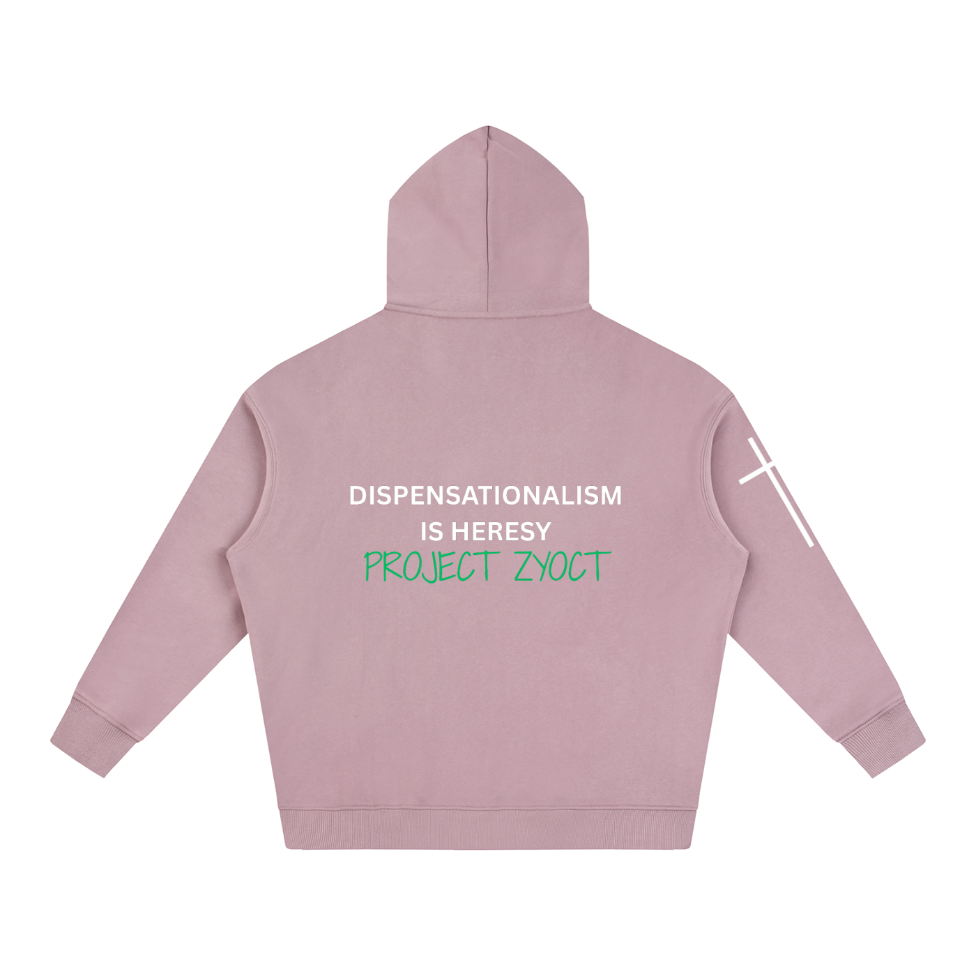 "Dispensationalism is Heresy" Oversize Hoodie