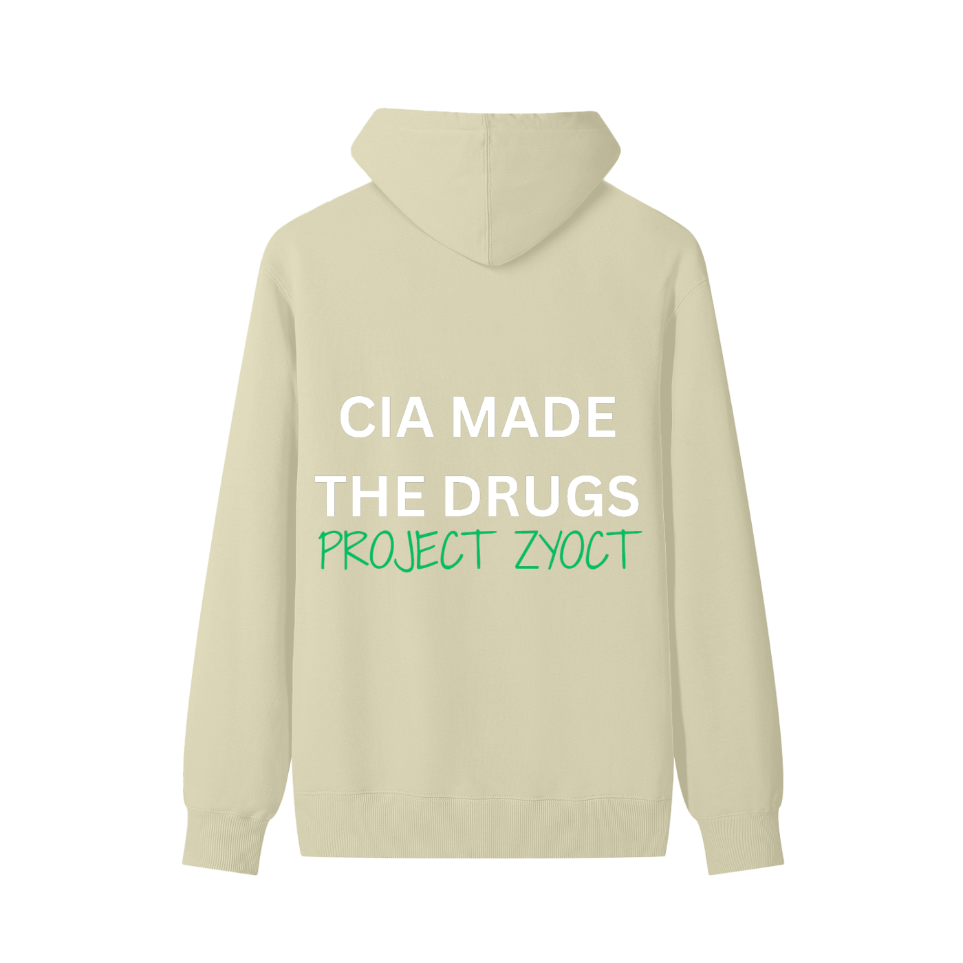 "CIA Made the Drugs" Classic Cotton Hoodie