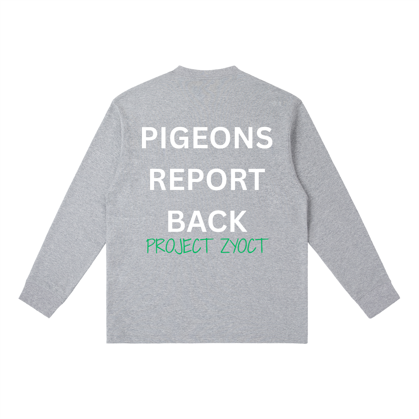 "Pigeons Report Back" Long Sleeve
