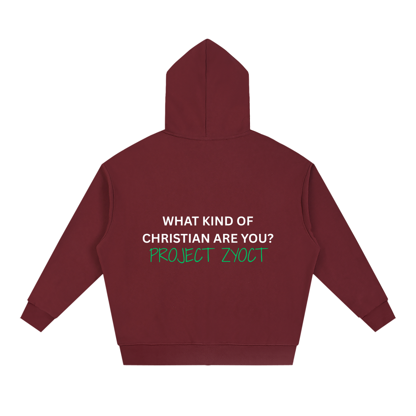 "What Kind of Christian" Full Zip Hoodie