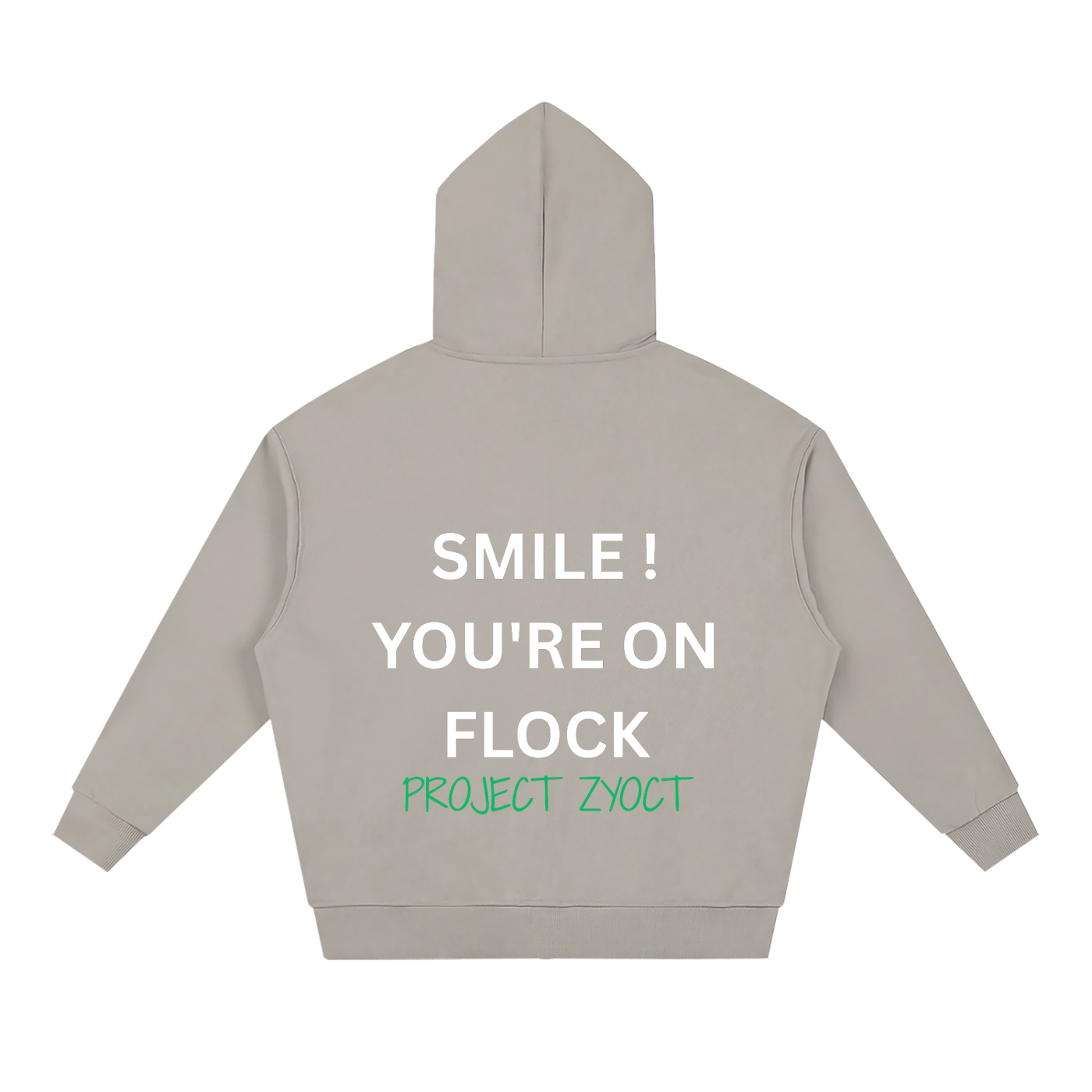 "Smile You're On Flock" Full Zip Hoodie