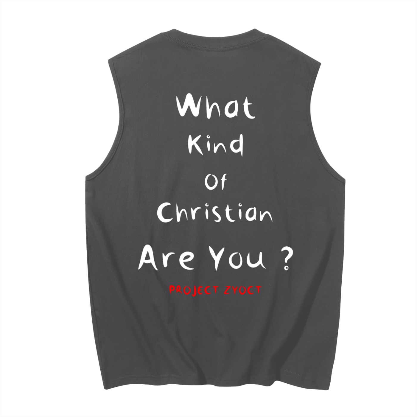 "What Kind of Christian Are You?" Cotton Tank Top