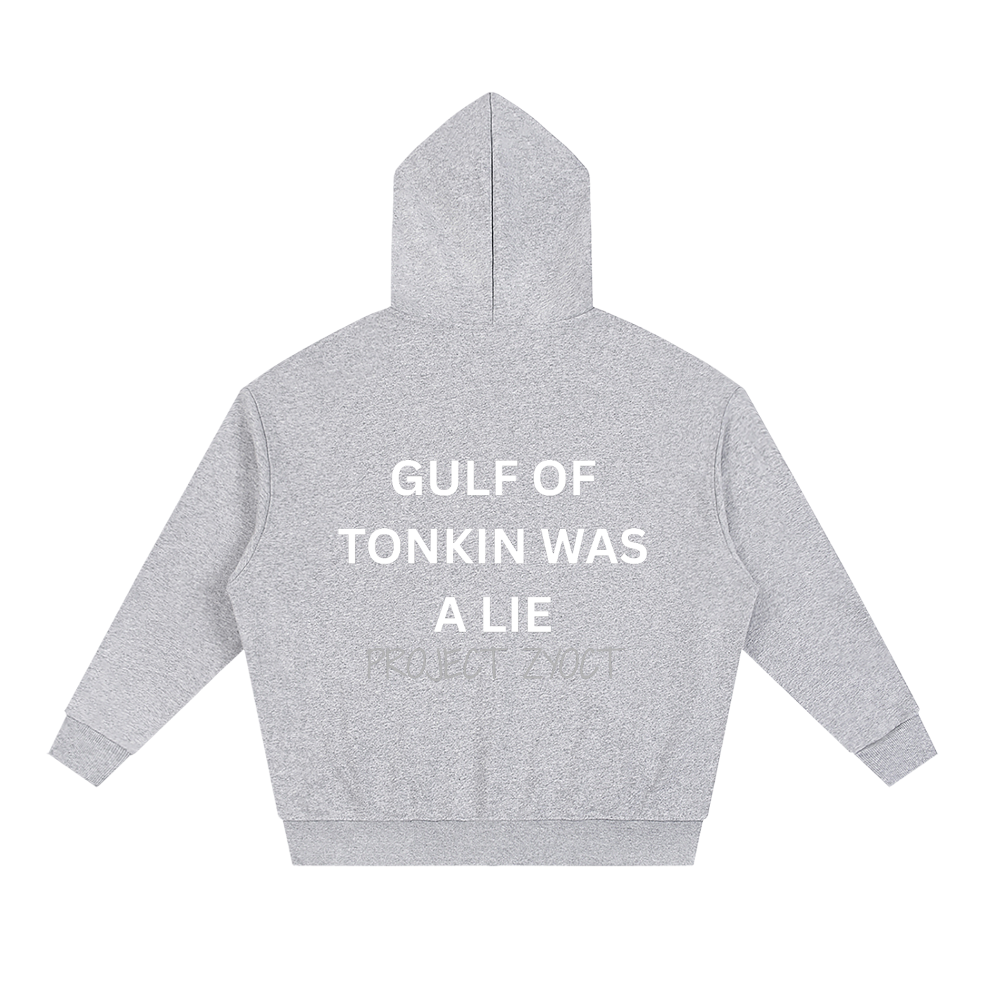 "Gulf of Tonkin Was a Lie" Full Zip Hoodie