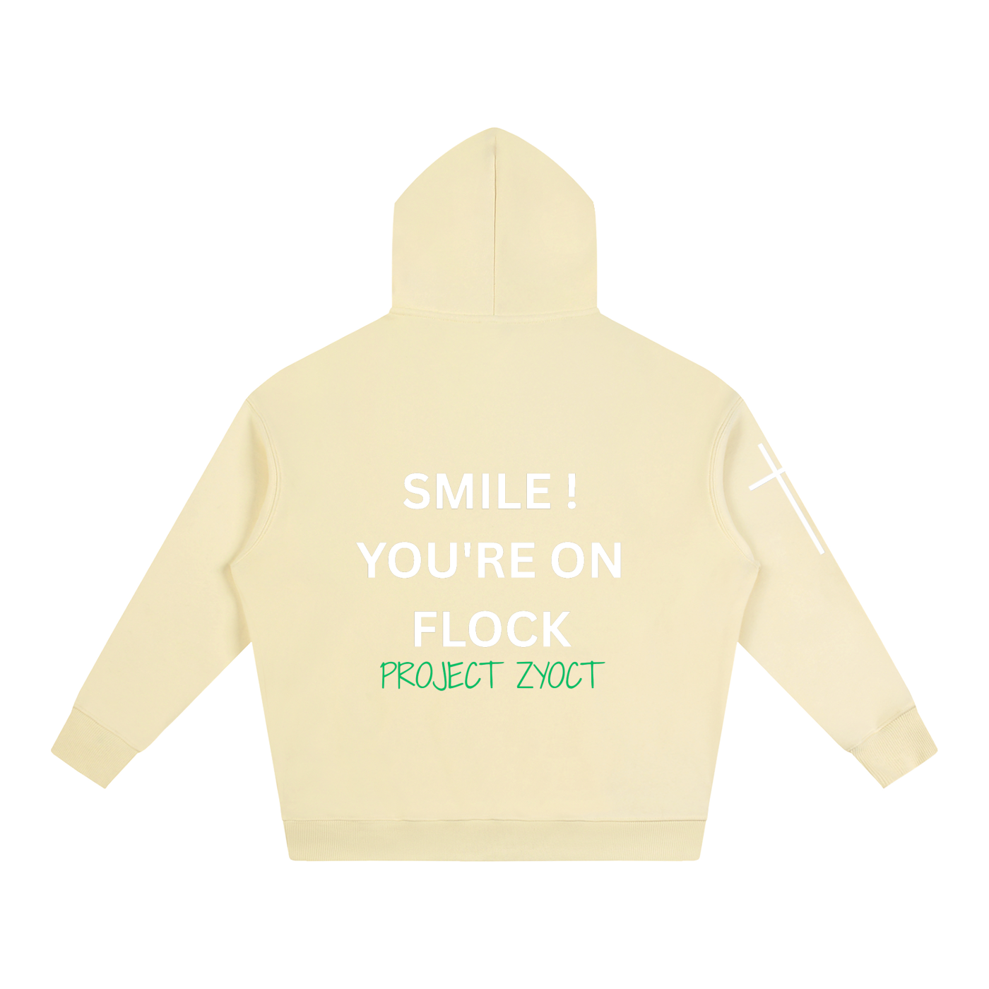 "Smile You're On Flock" Oversize Hoodie